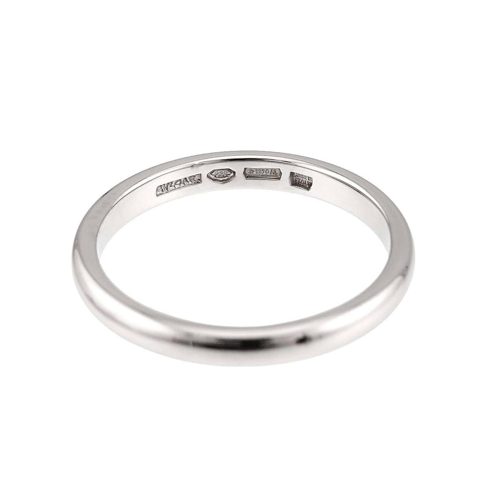 Bvlgari Platinum 950 Band Ring (Pre-Owned)