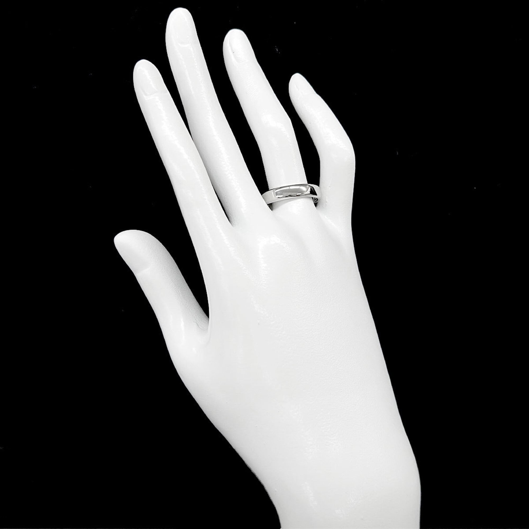 Tiffany Platinum 950 Band Ring (Pre-Owned)