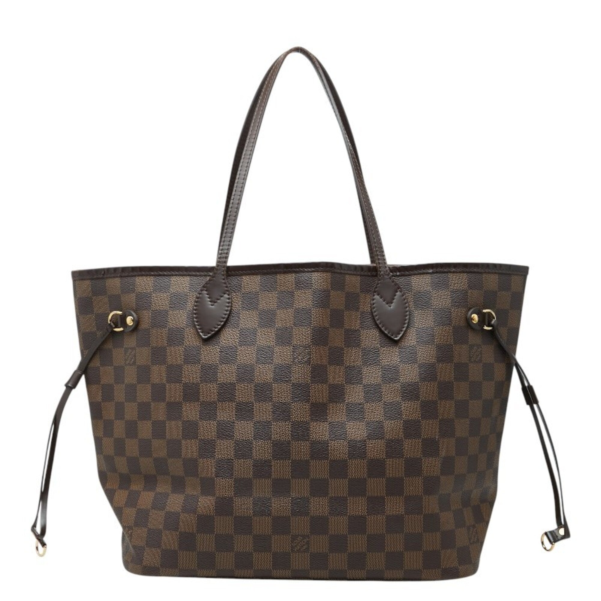 Louis Vuitton Brown Pvc Leather Shoulder Bag Tote Bag (Pre-Owned)