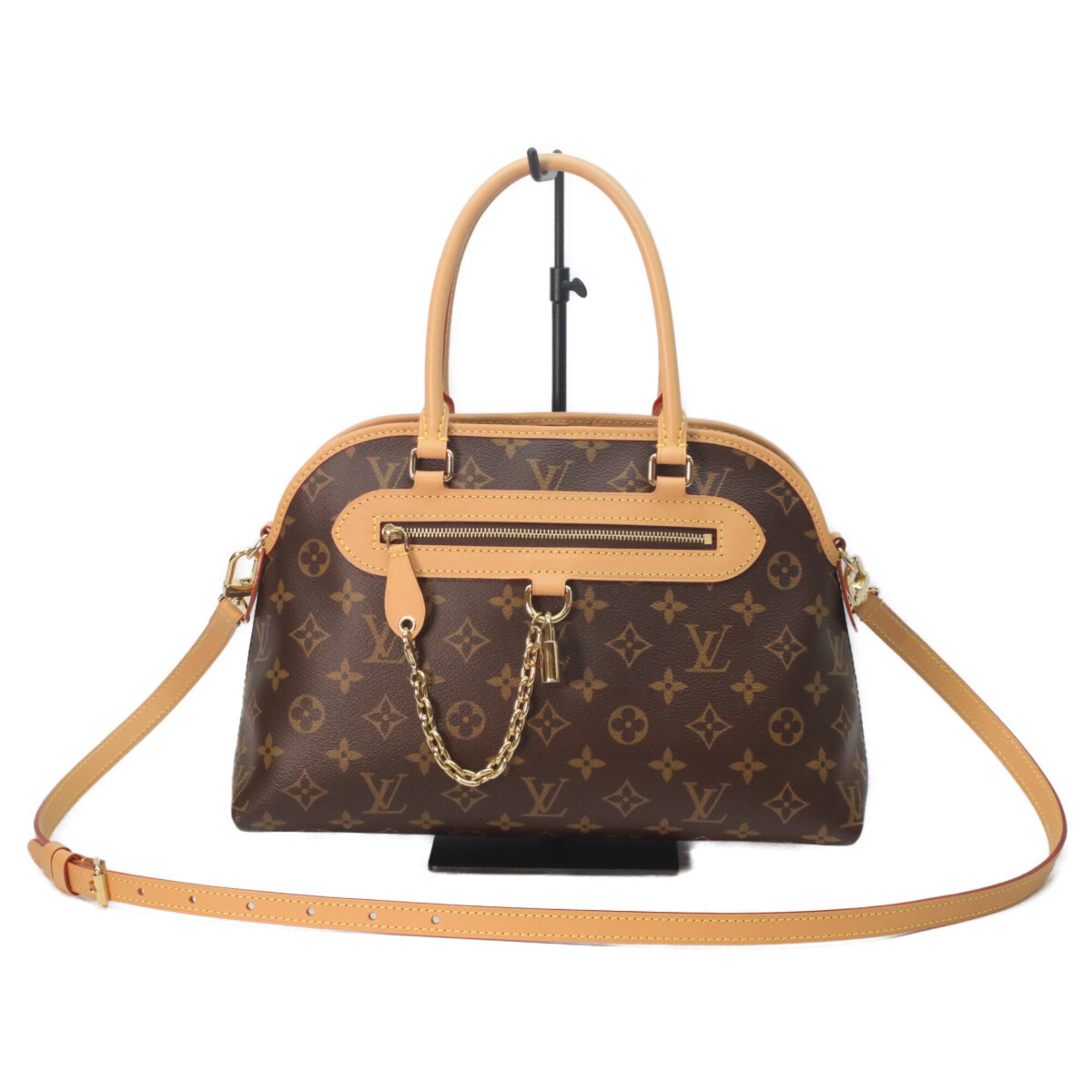 Louis Vuitton Brown Monogram Shoulder Bag (Pre-Owned)