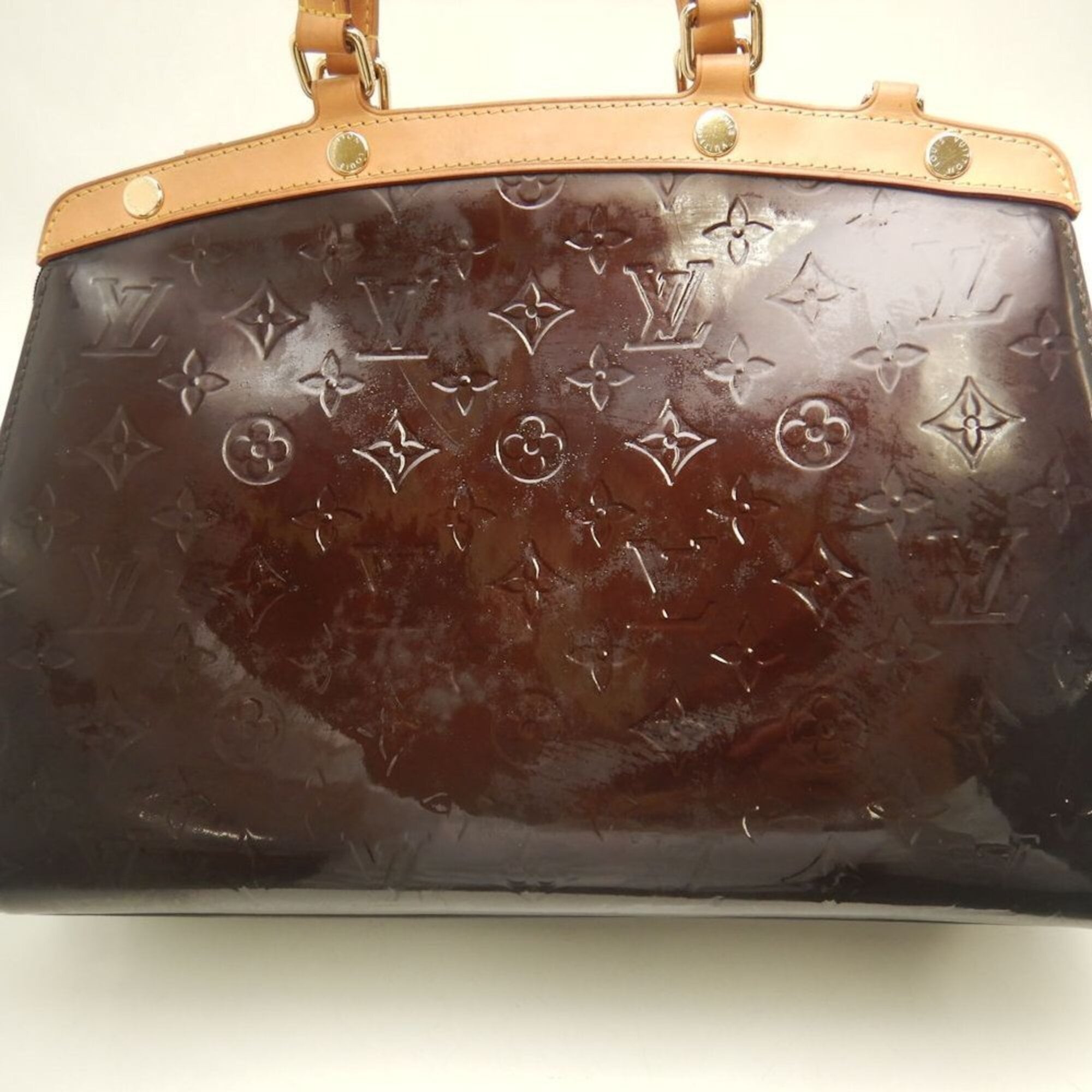Louis Vuitton Monogram Vernis Amarante Monogram Vernis Handbag (Pre-Owned)