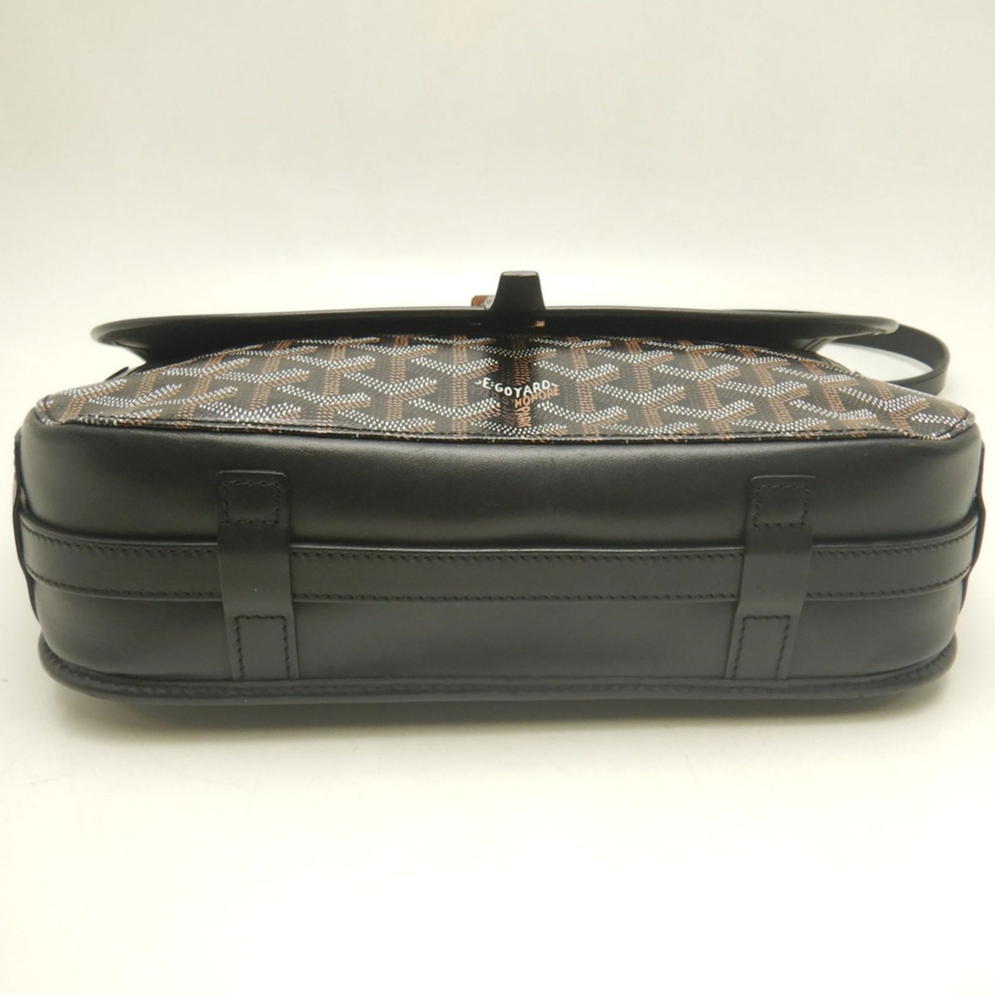 Goyard Black Coated Canvas Shoulder Bag (Pre-Owned)