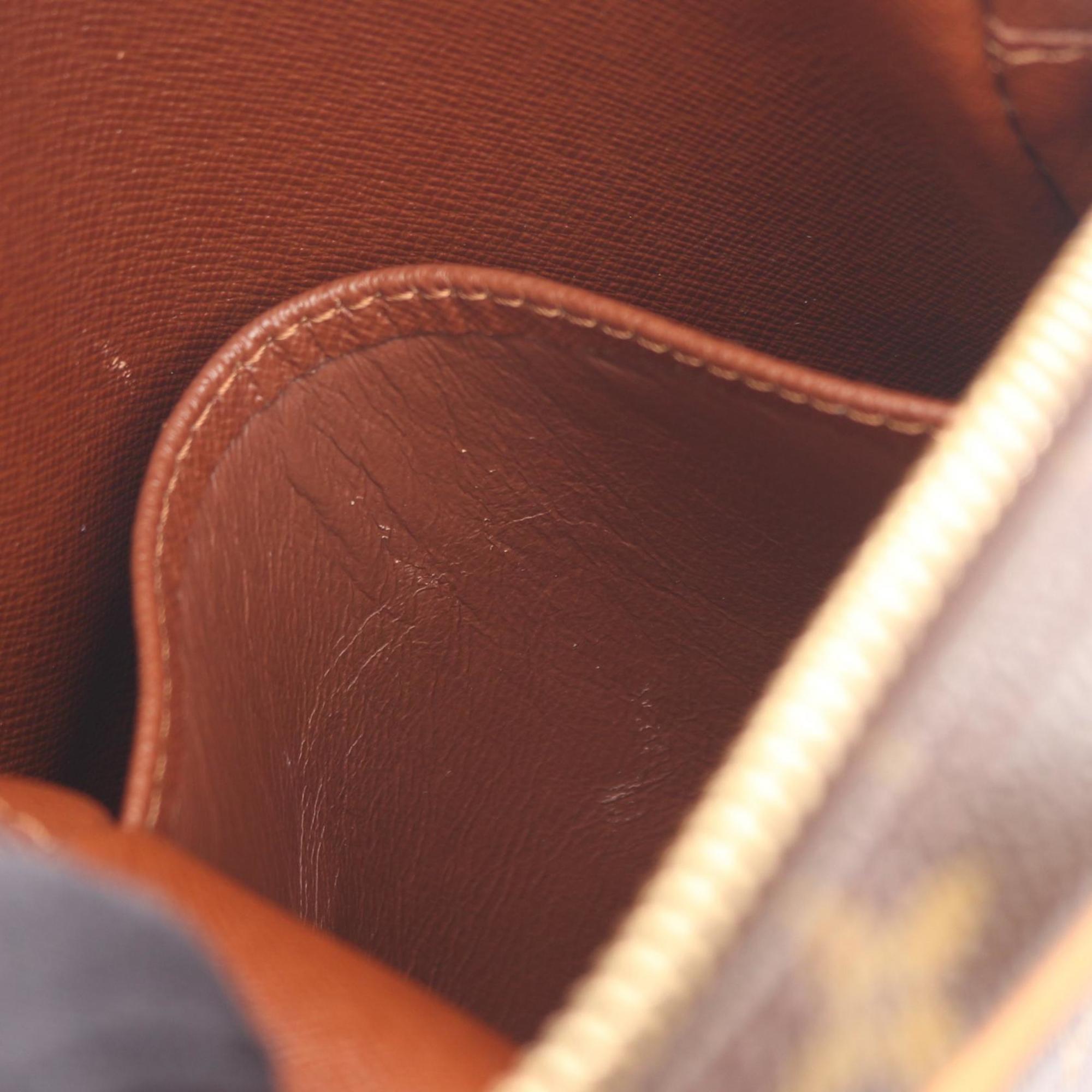 Louis Vuitton Brown Pvc Leather Shoulder Bag (Pre-Owned)