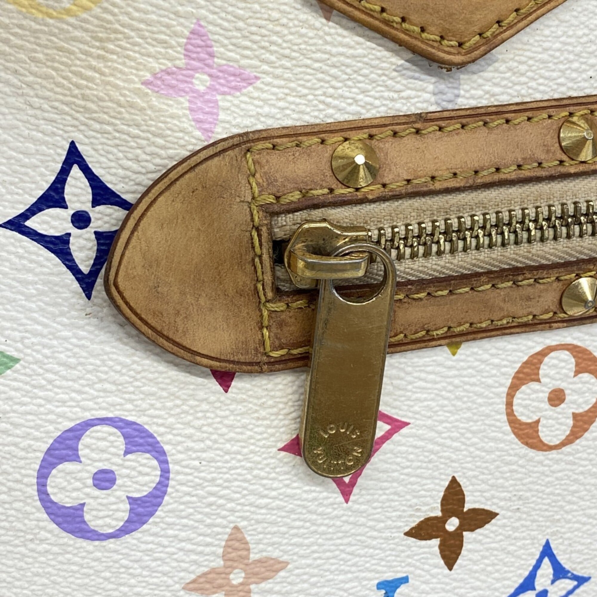Louis Vuitton Blanc Handbag (Pre-Owned)