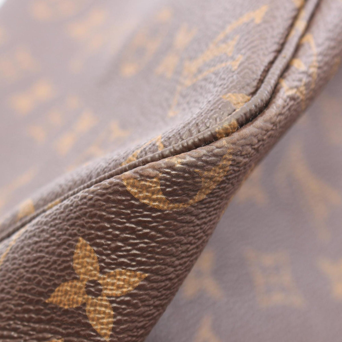 Louis Vuitton Brown Fuchsia Monogram Monogram Handbag Tote Bag (Pre-Owned)
