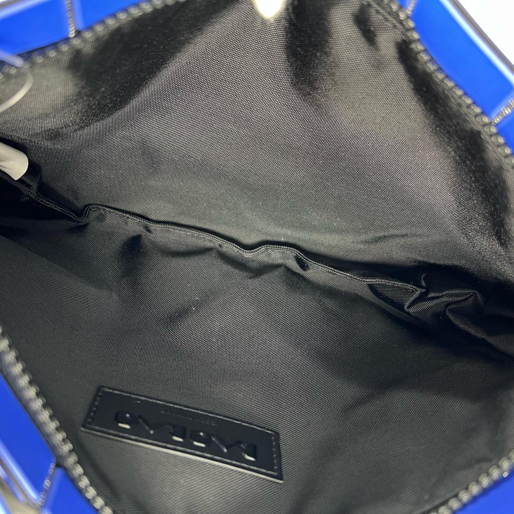 Issey Miyake Blue Polyester Nylon Elastane Brass Clutch Bag (Pre-Owned)