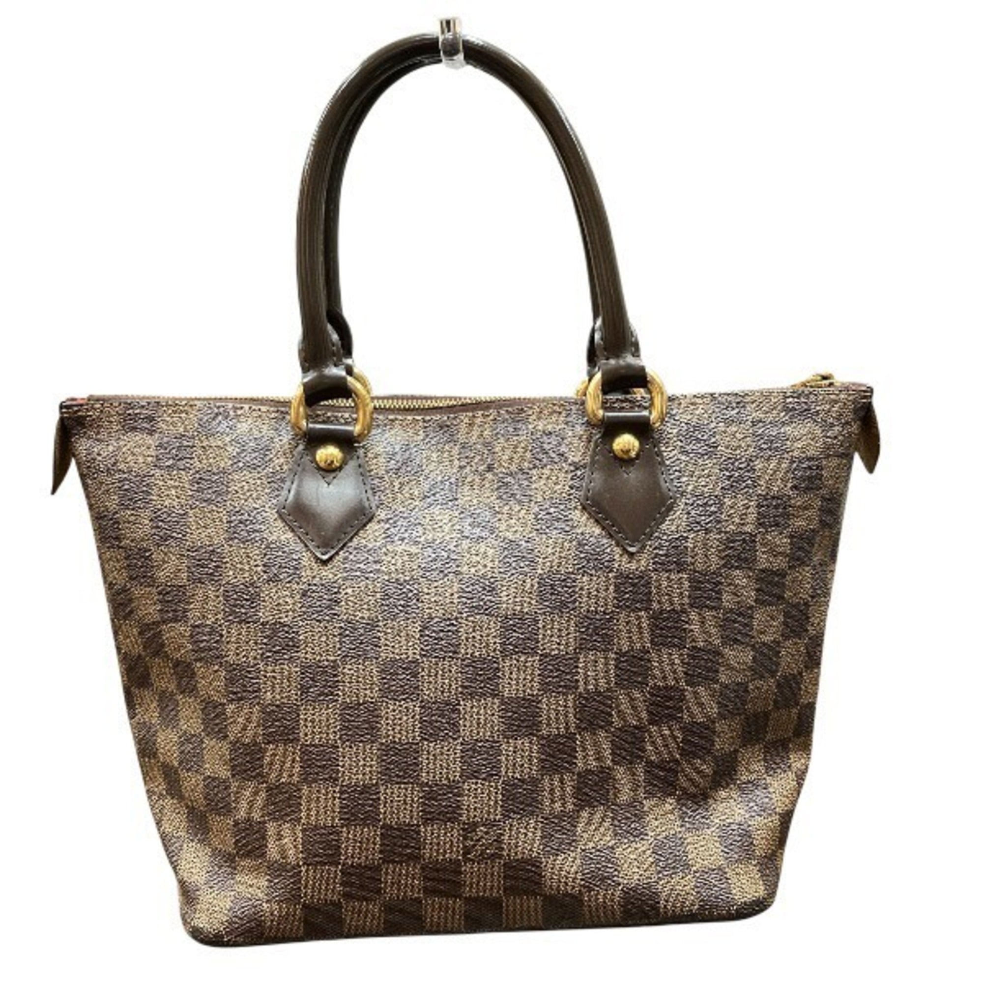 Louis Vuitton Brown Handbag Tote Bag (Pre-Owned)