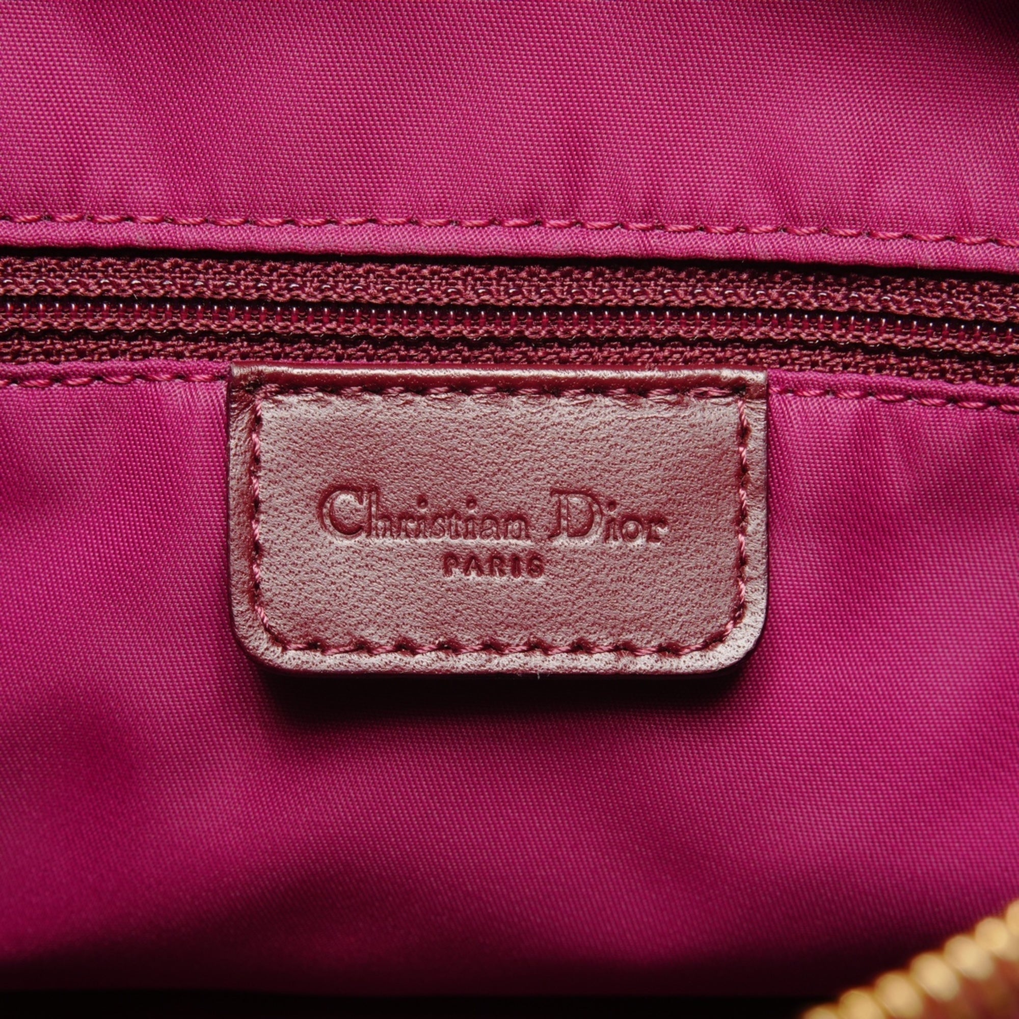 Christian Dior Red Color Shoulder Bag (Pre-Owned)