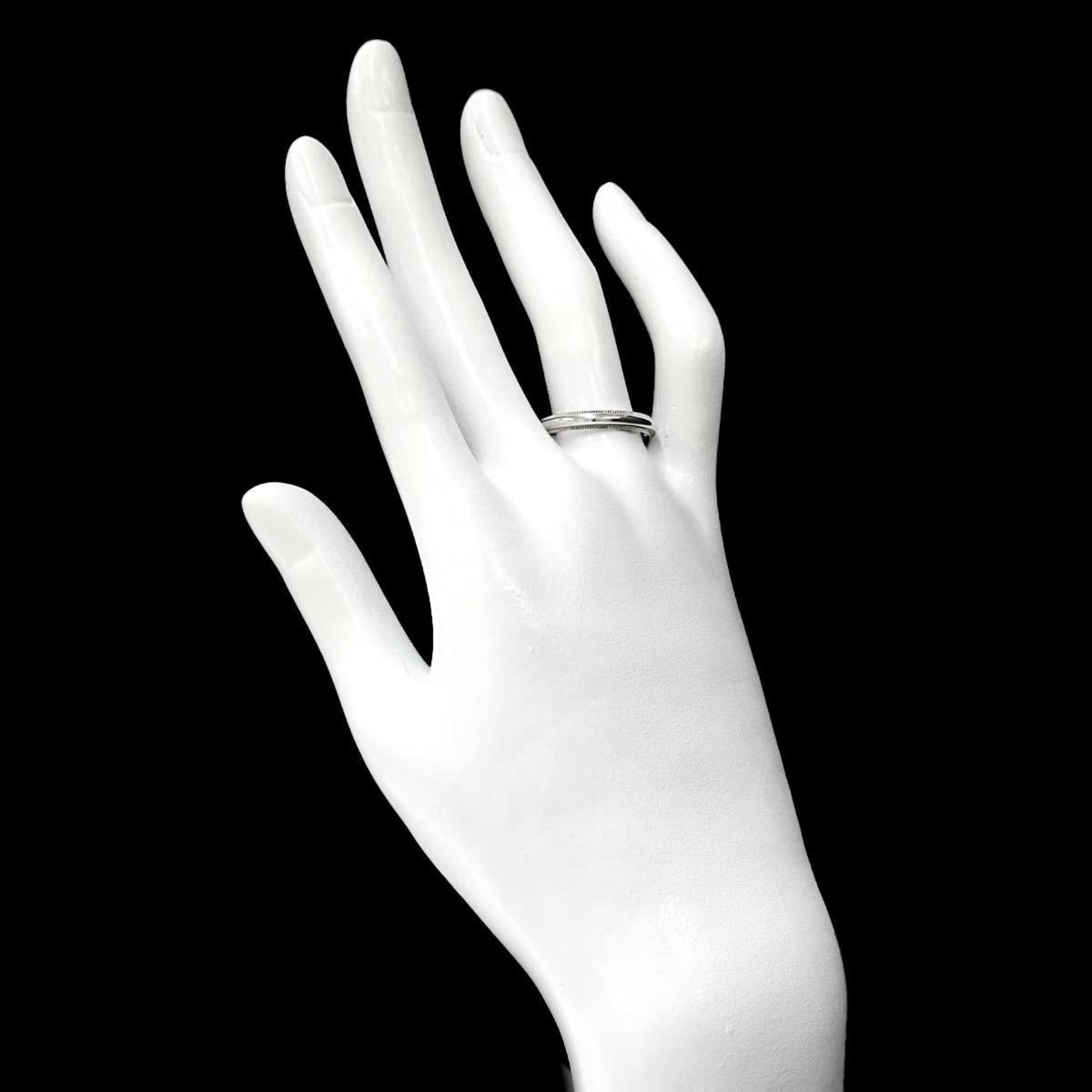 Tiffany Platinum 950 Band Ring (Pre-Owned)