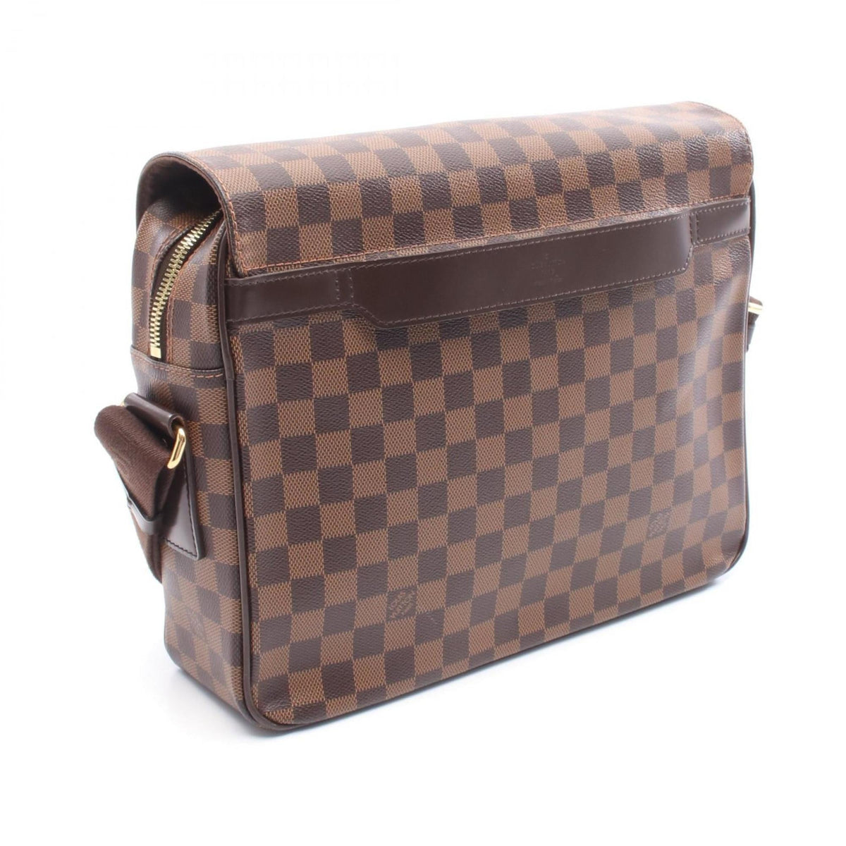 Louis Vuitton Brown Damier Canvas Coated Canvas Leather Shoulder Bag (Pre-Owned)
