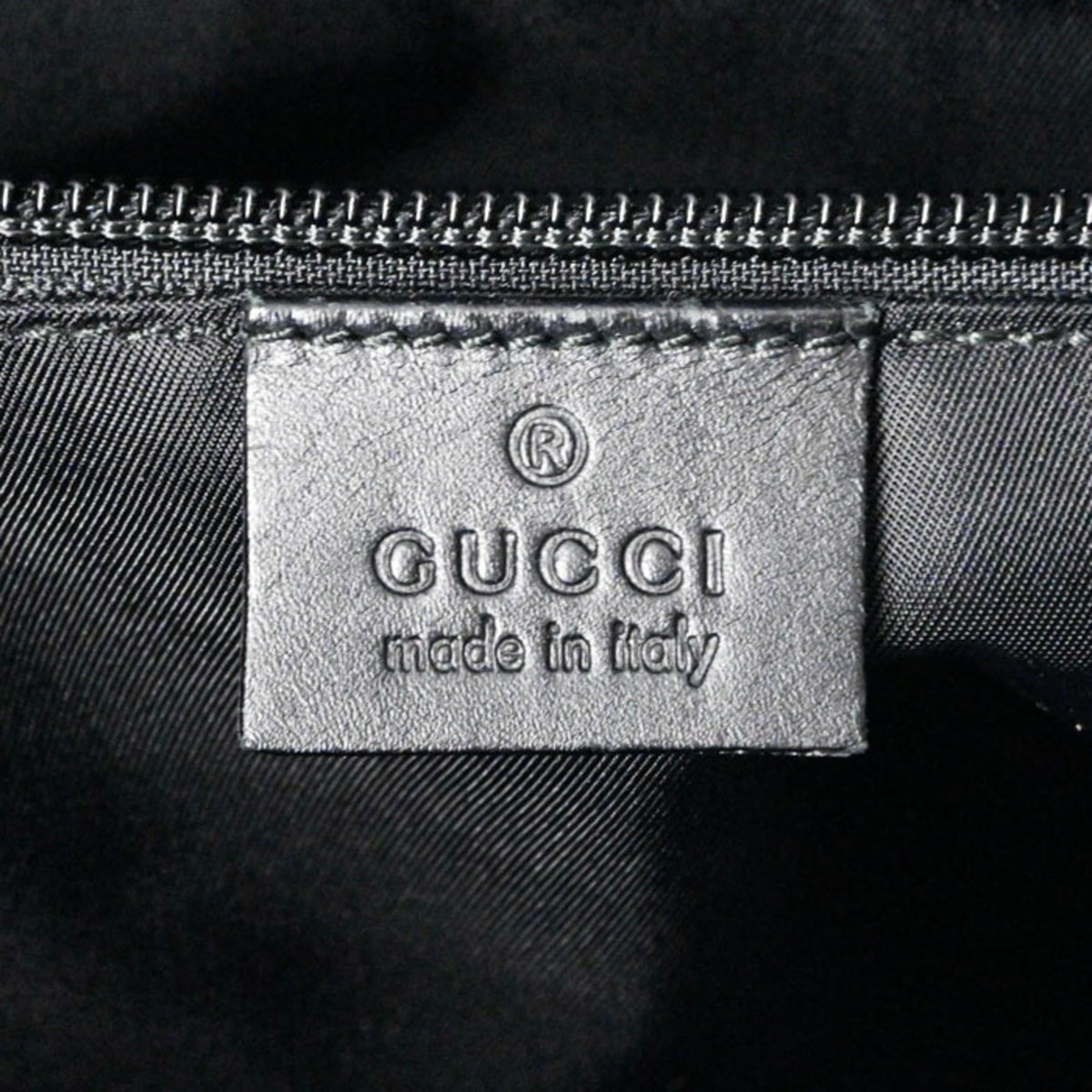 Gucci Gg Plus Black Gg Supreme Leather Tote Bag (Pre-Owned)