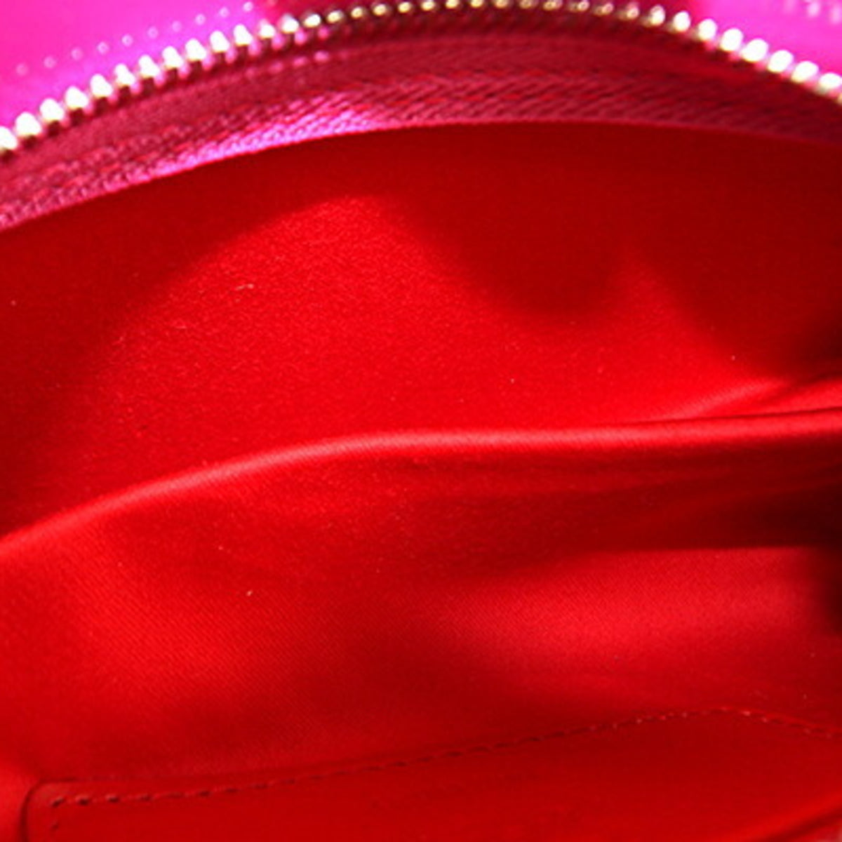 Christian Louboutin Pink Patent Leather Clutch Bag Shoulder Bag (Pre-Owned)