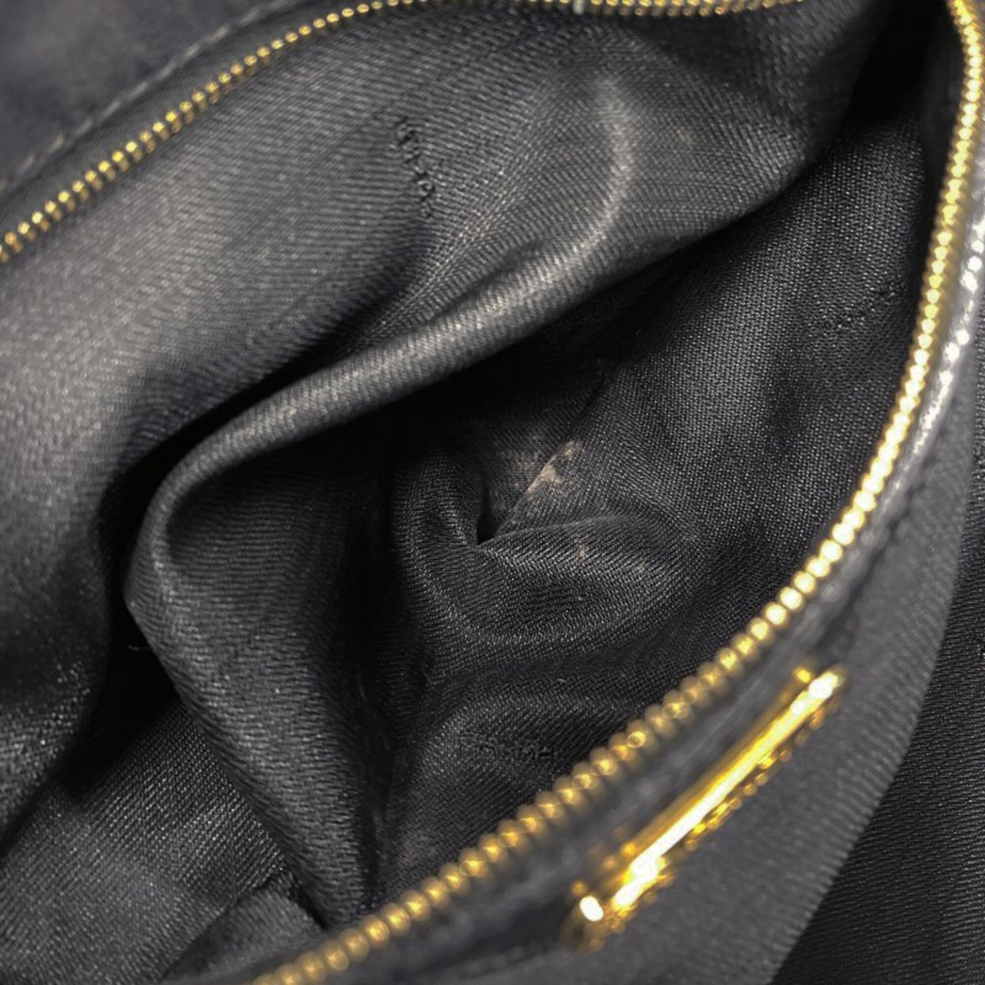 Fendi Black Nylon Leather Backpack (Pre-Owned)