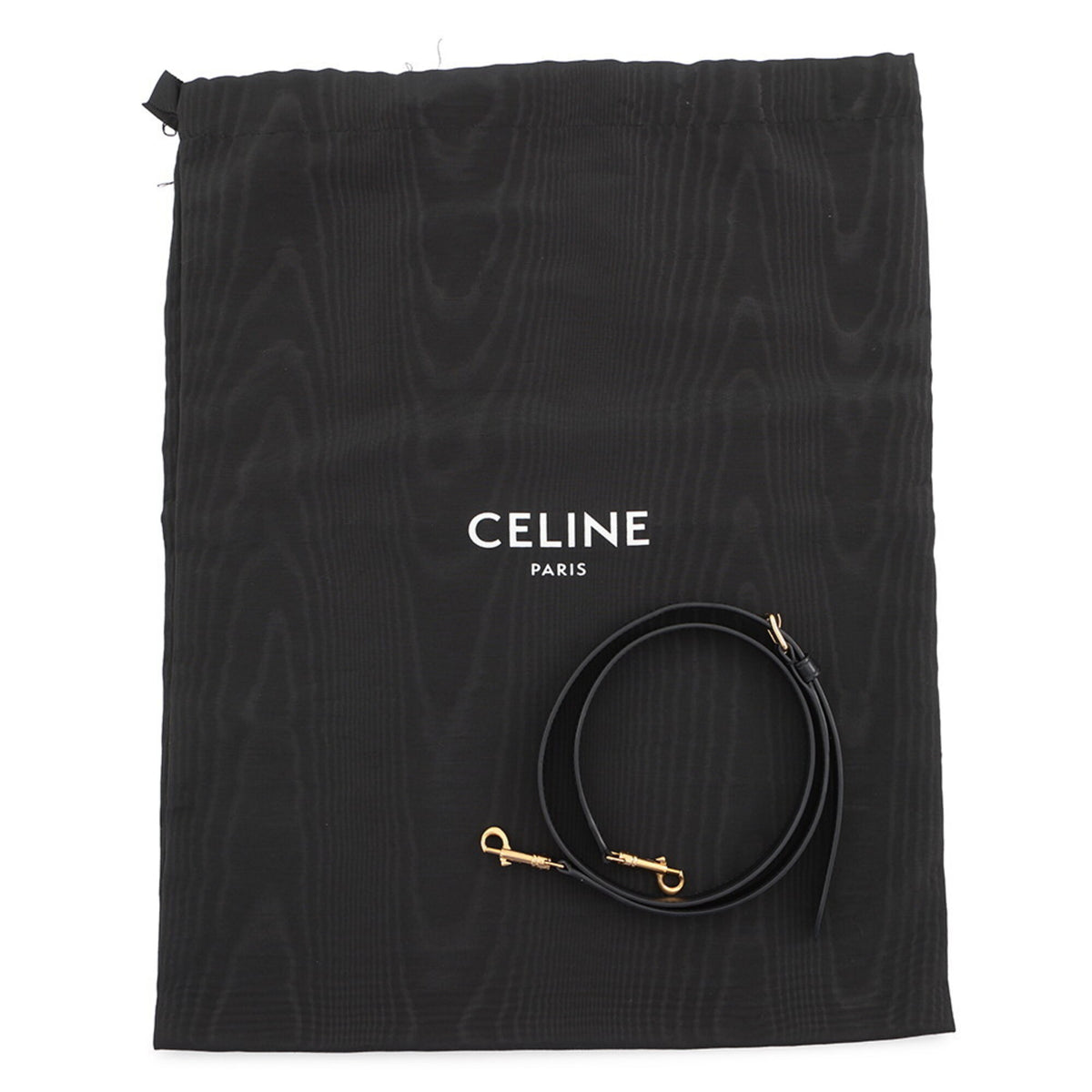 Celine Black Leather Handbag Shoulder Bag (Pre-Owned)