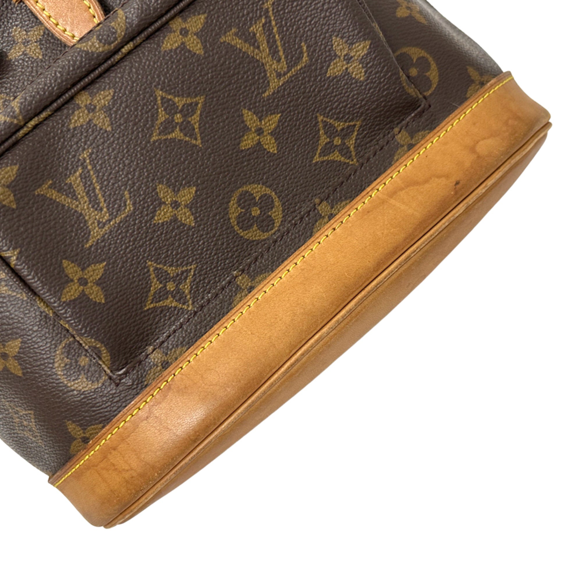 Louis Vuitton Brown Monogram Canvas Backpack (Pre-Owned)