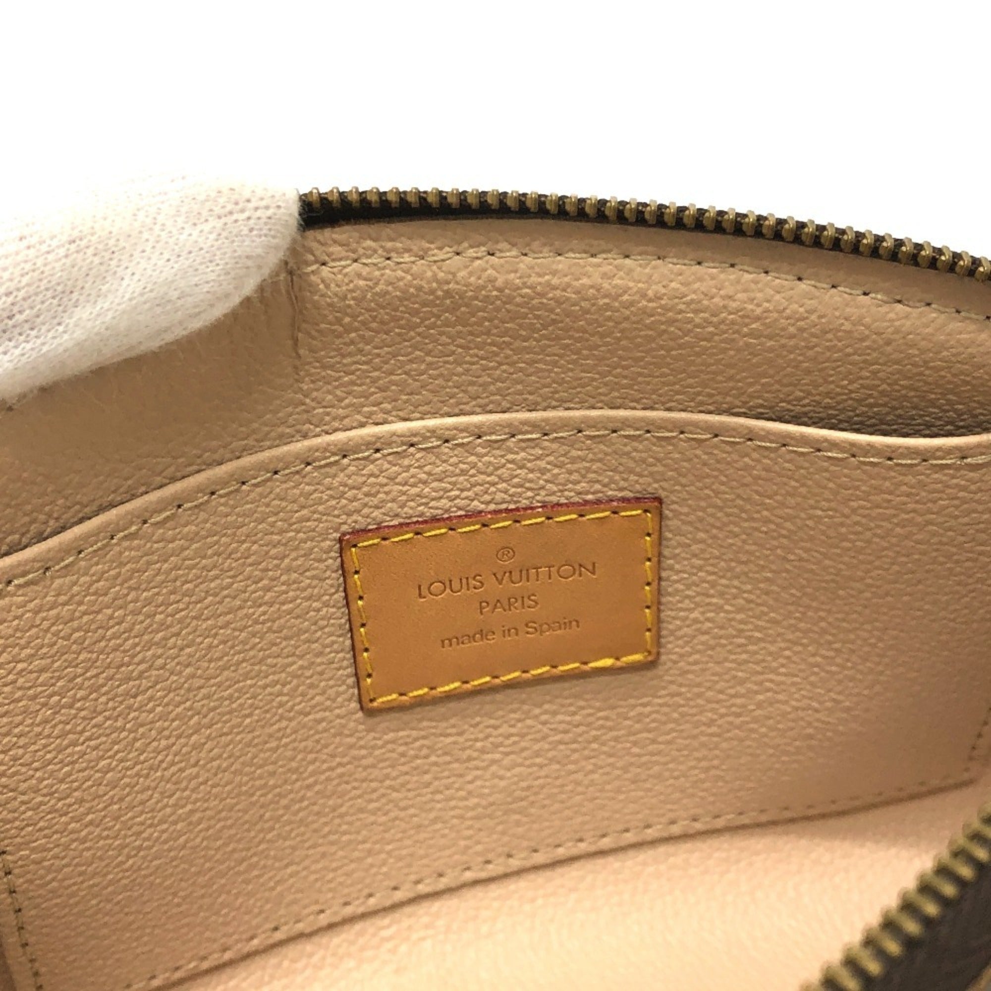 Louis Vuitton Brown Monogram Canvas Pouch (Pre-Owned)