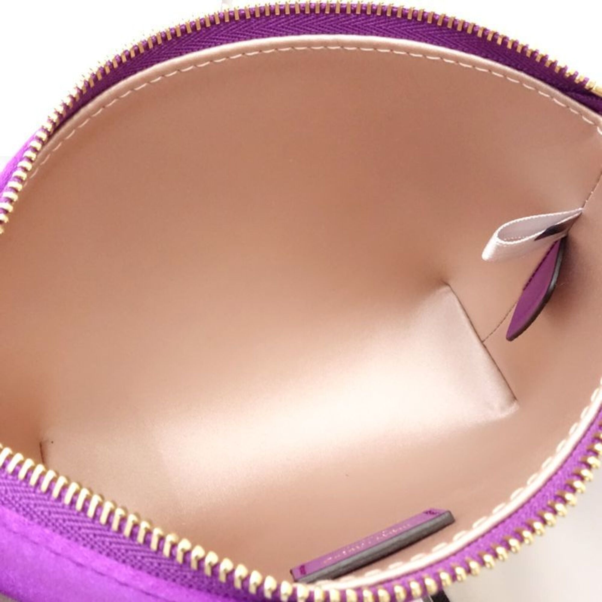 Jimmy Choo Purple Satin Pouch (Pre-Owned)