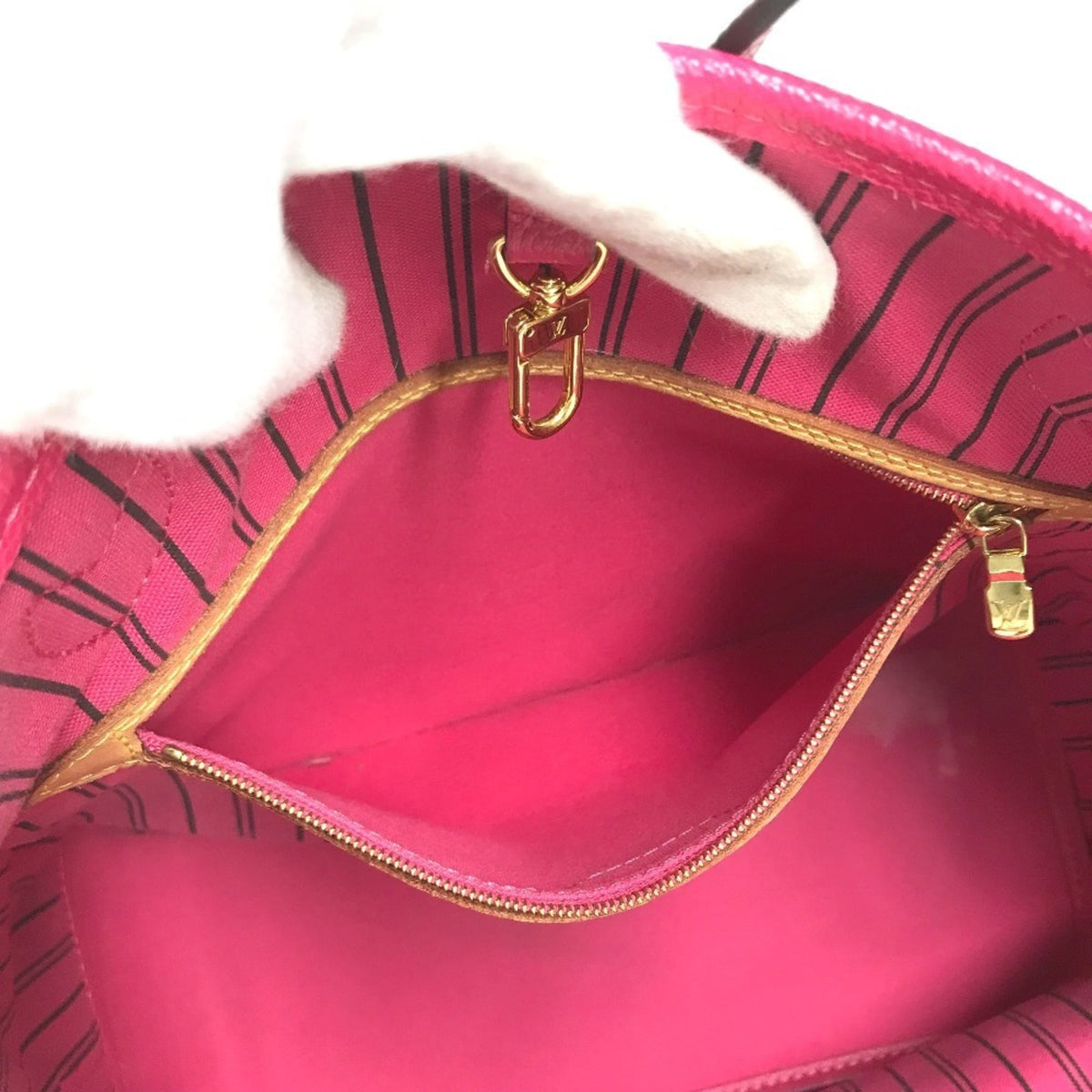 Louis Vuitton Pink Monogram Shoulder Bag Tote Bag (Pre-Owned)