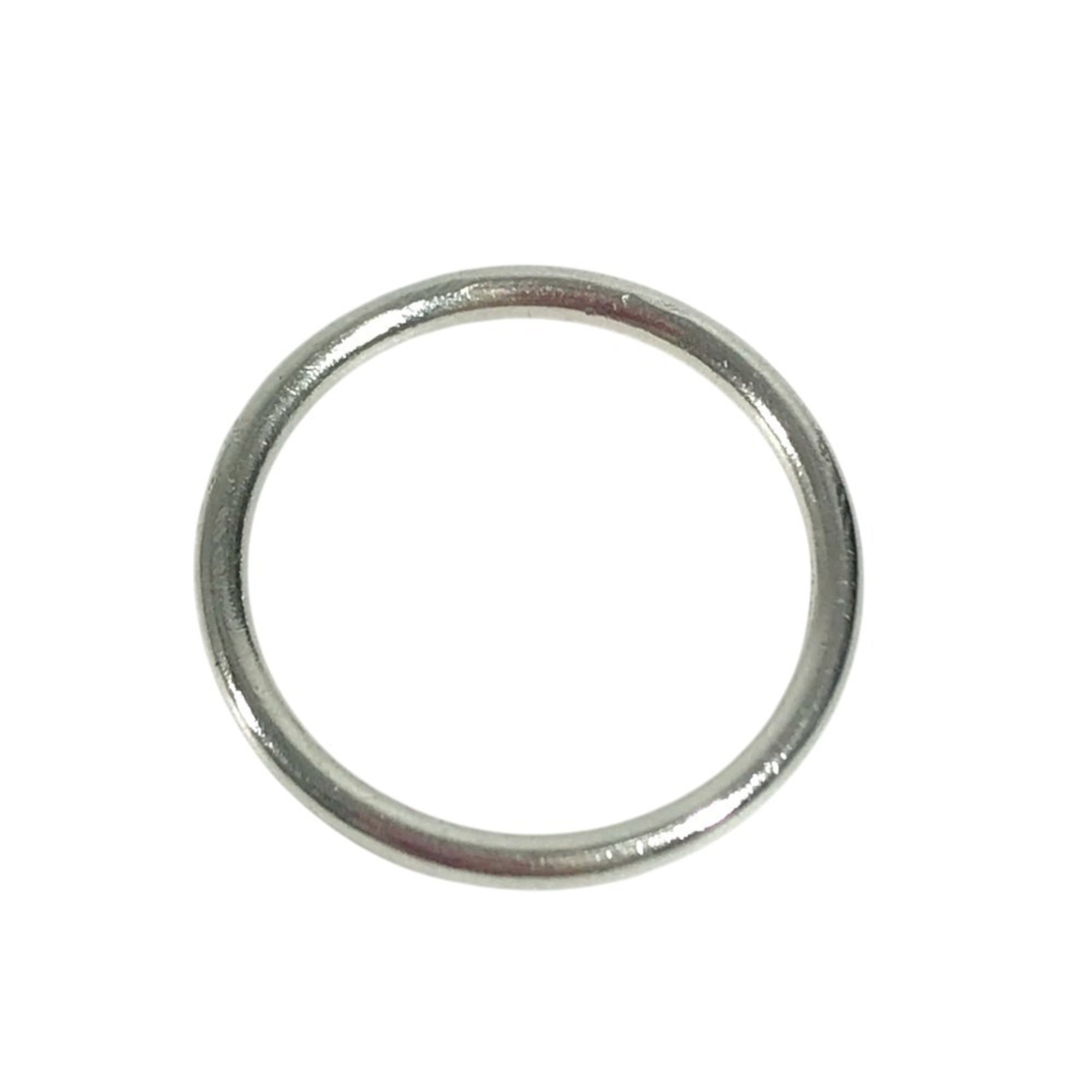 Tiffany Silver Platinum 950 Band Ring (Pre-Owned)