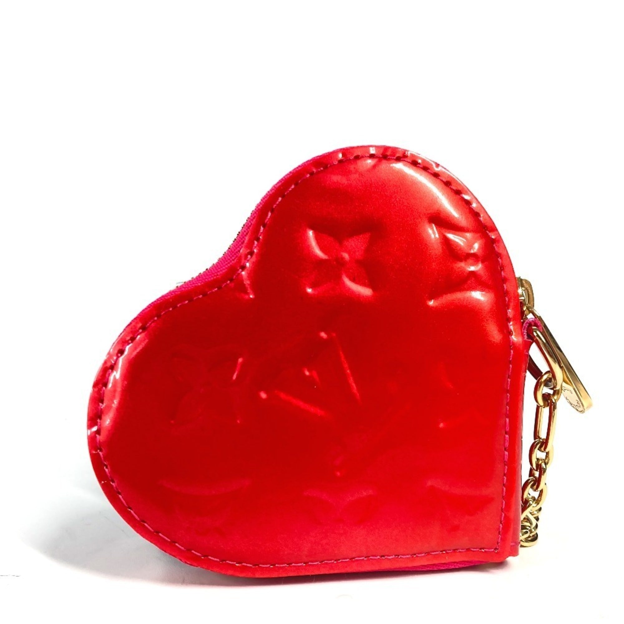 Louis Vuitton Pink Rose Pop Monogram Vernis Coin Purse/Coin Case (Pre-Owned)
