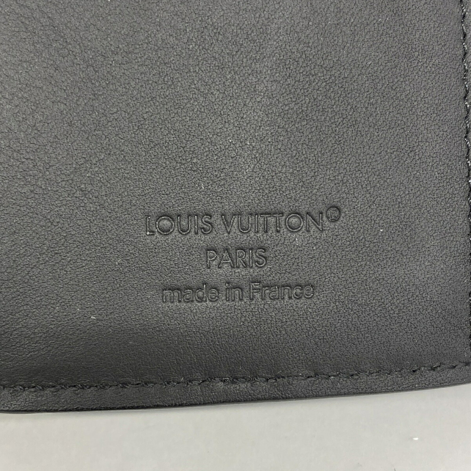 Louis Vuitton Black Wallet (Tri-Fold) (Pre-Owned)
