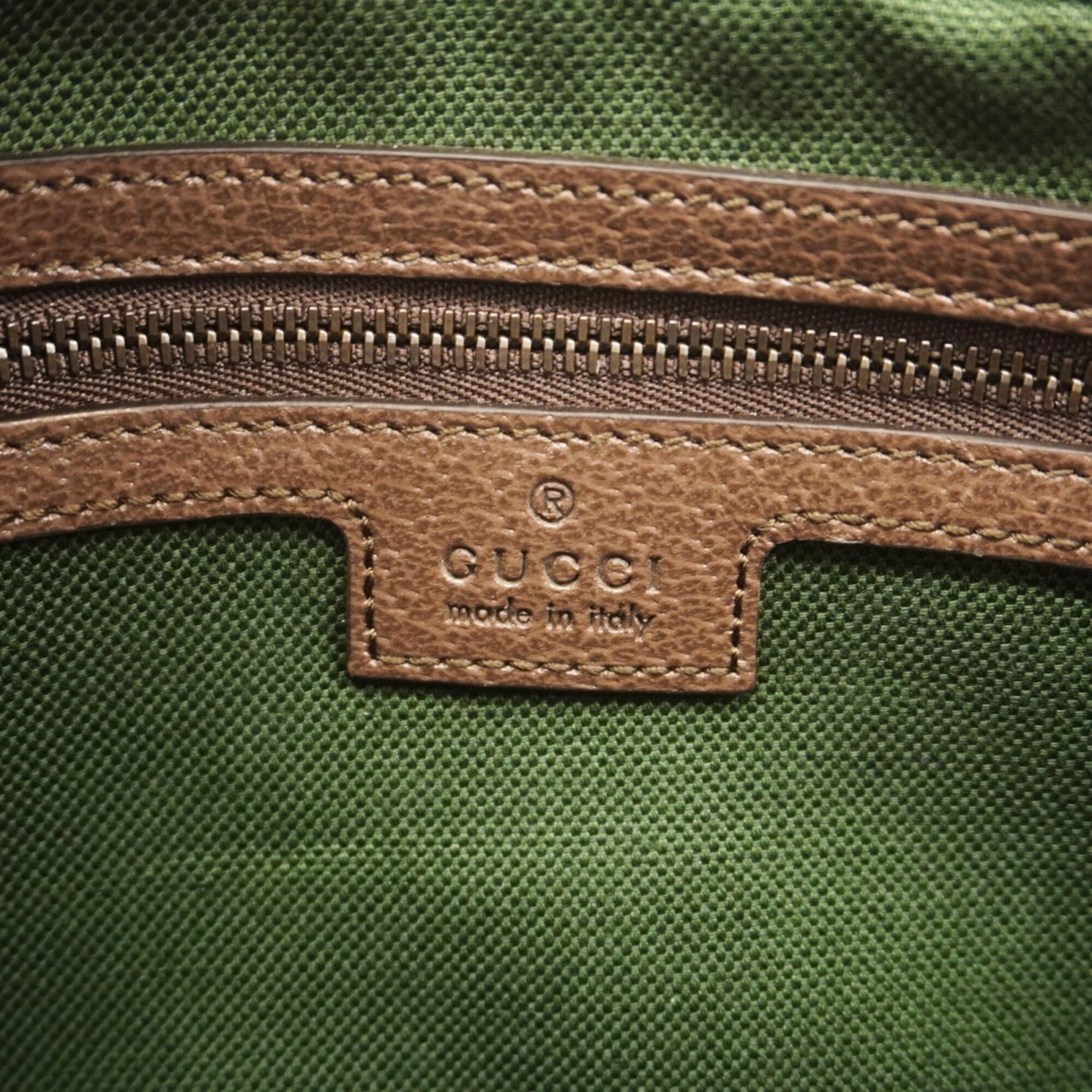 Gucci Brown Pvc Shoulder Bag (Pre-Owned)