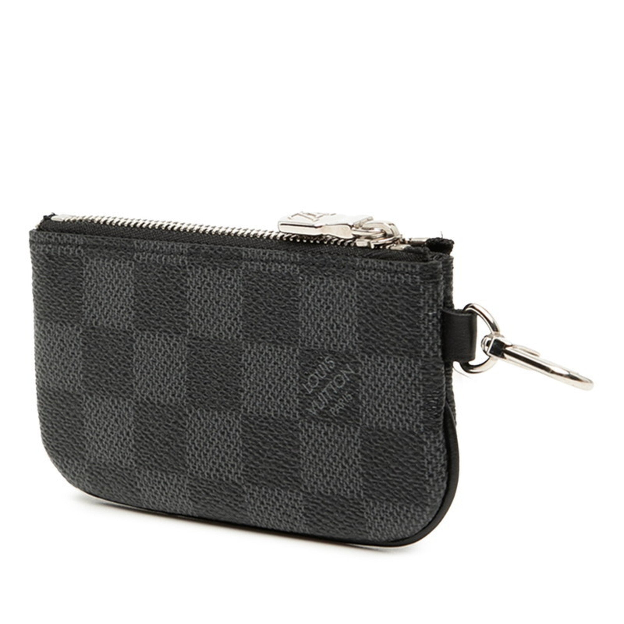 Louis Vuitton Black Pvc Coin Purse/Coin Case (Pre-Owned)