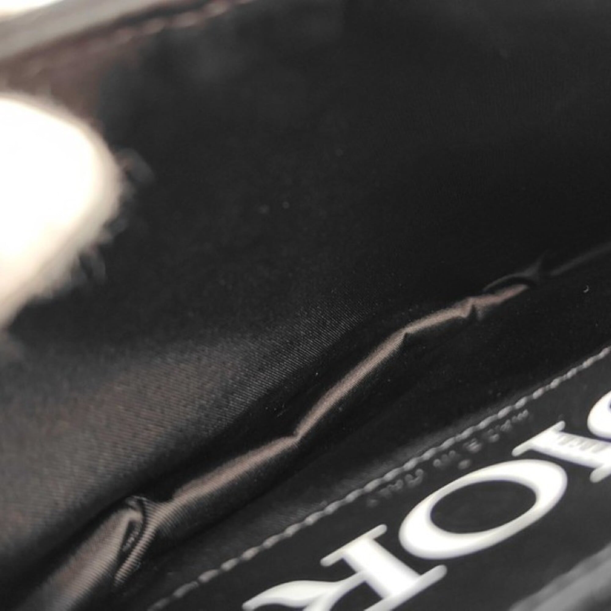 Christian Dior Black Nylon Leather Shoulder Bag (Pre-Owned)