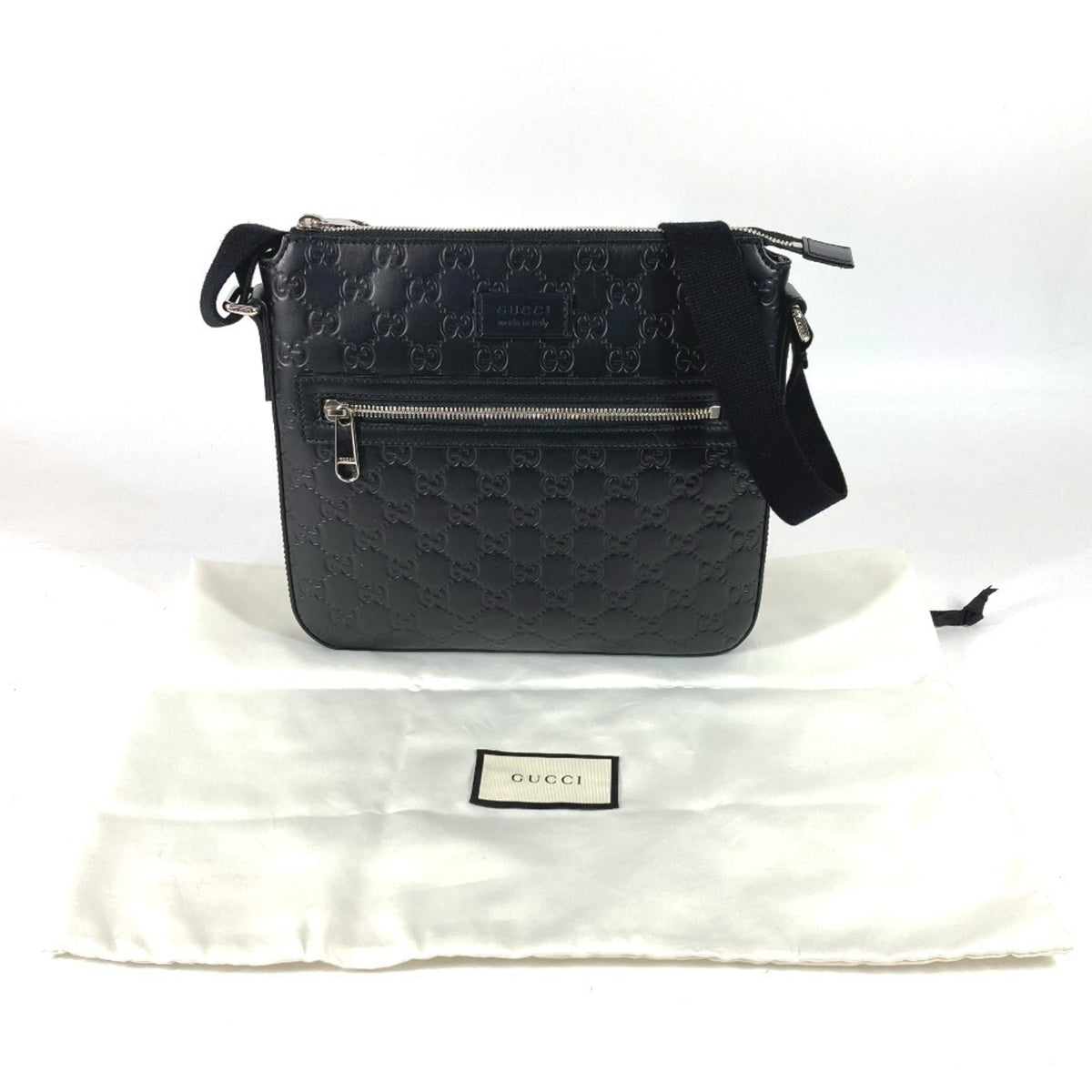 Gucci Black Pochette Shoulder Bag (Pre-Owned)