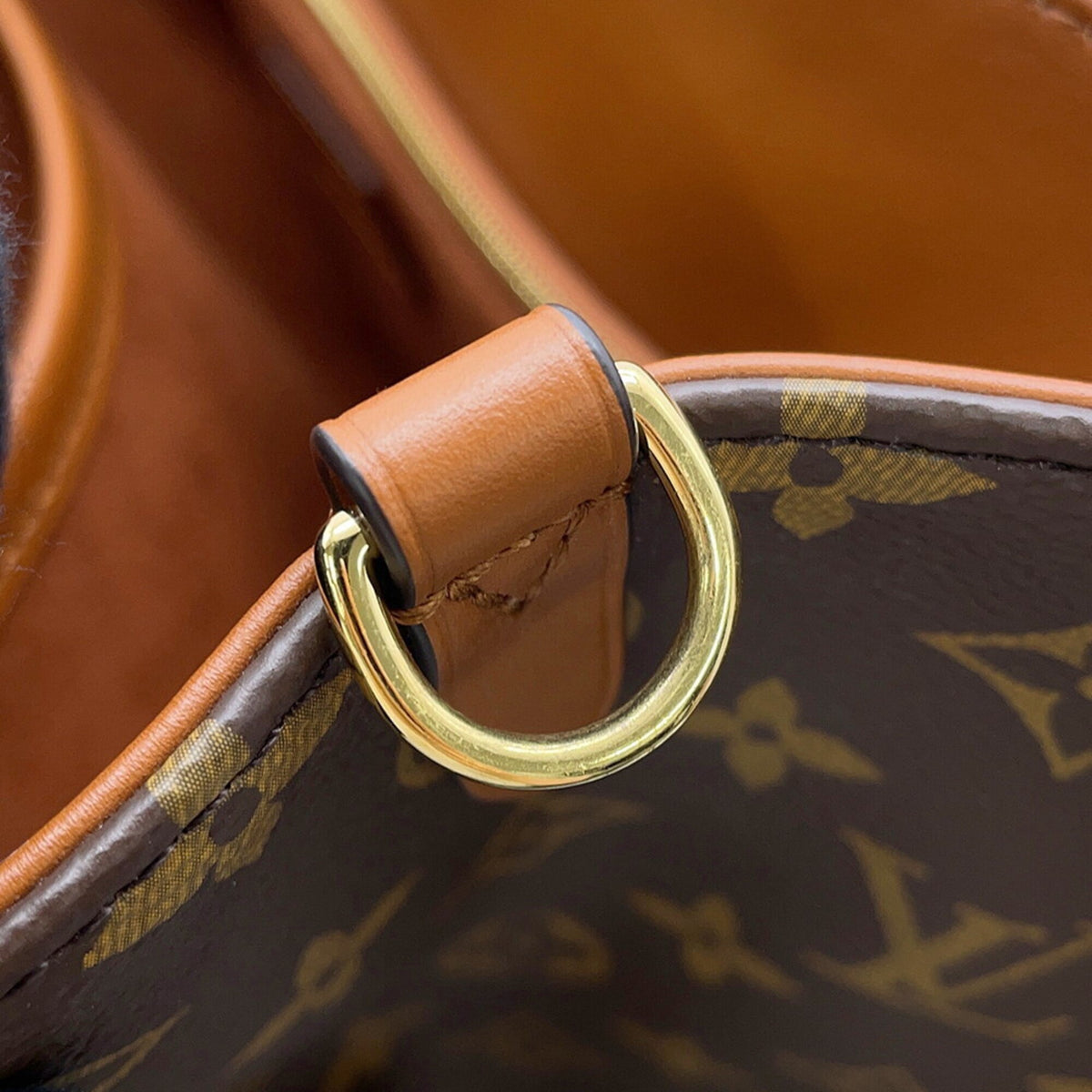 Louis Vuitton Monogram Brown Monogram Handbag Tote Bag (Pre-Owned)