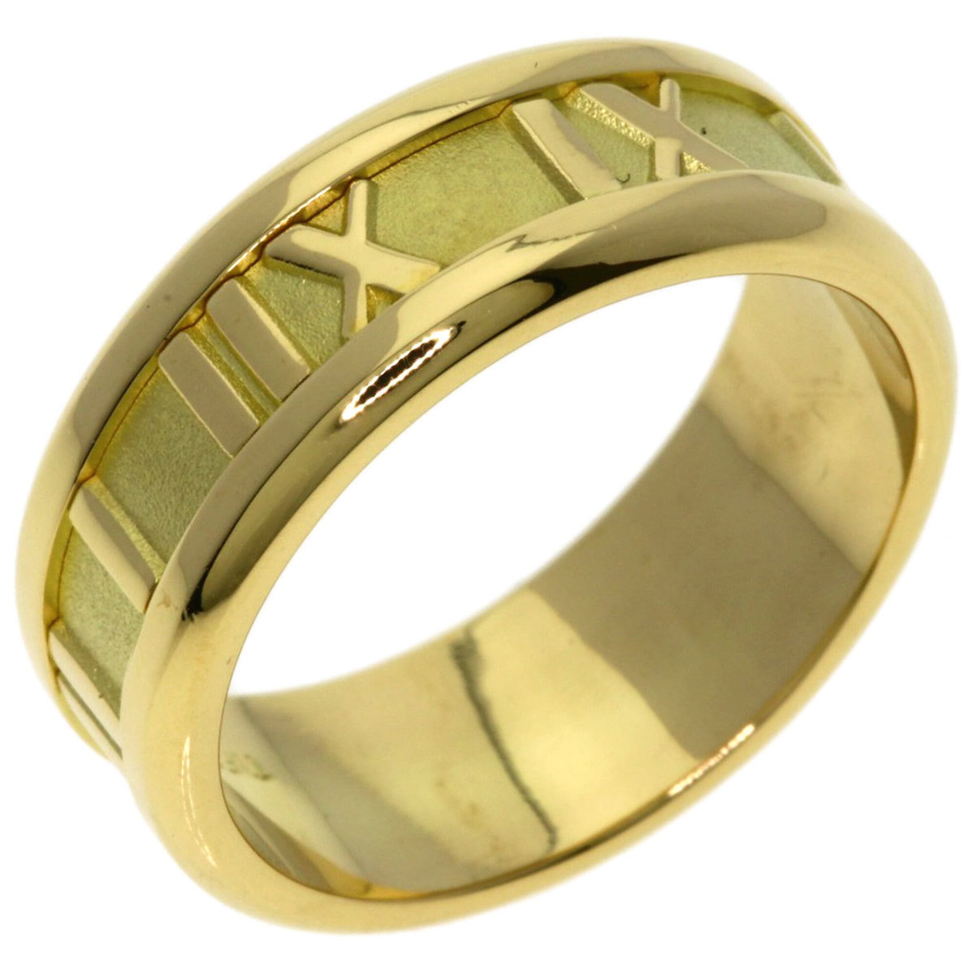 Tiffany Atlas Yellow Gold (18K) Band Ring (Pre-Owned)