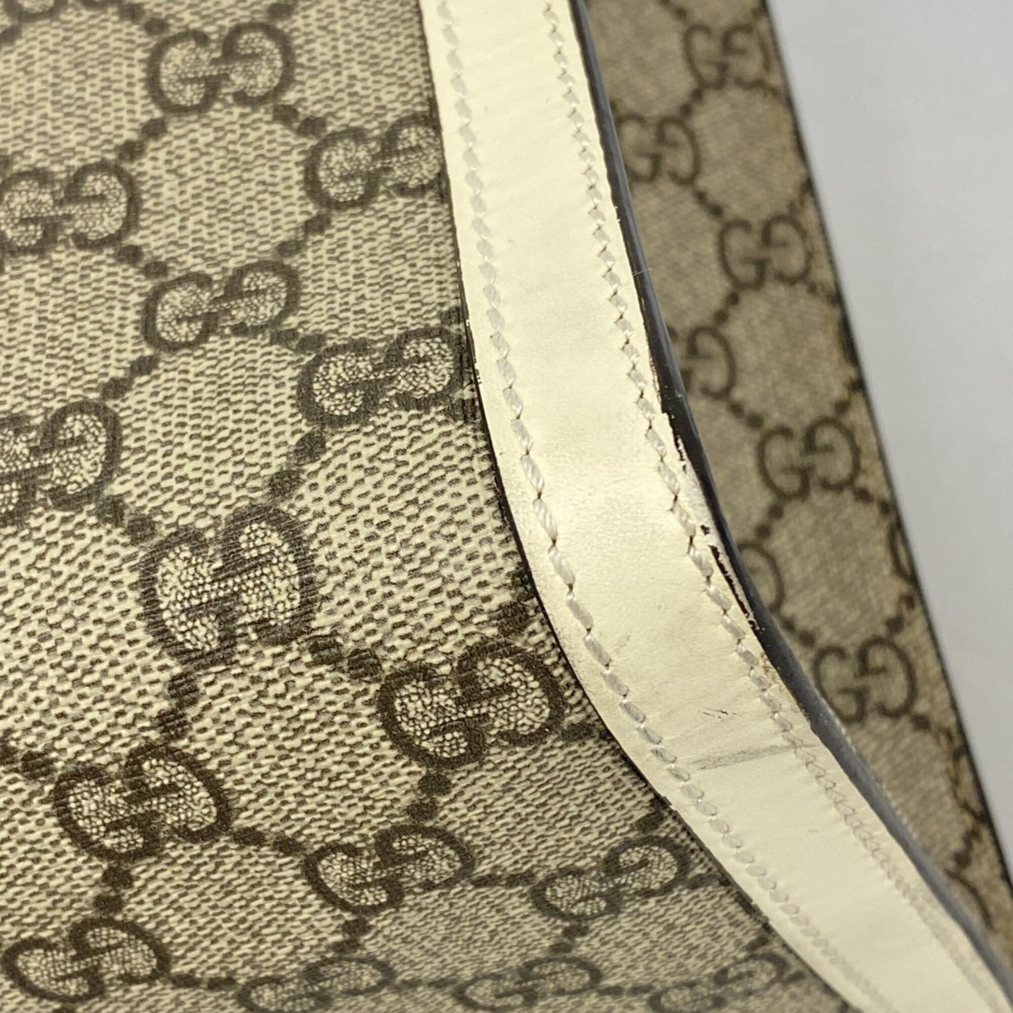 Gucci Brown Pvc Tote Bag (Pre-Owned)