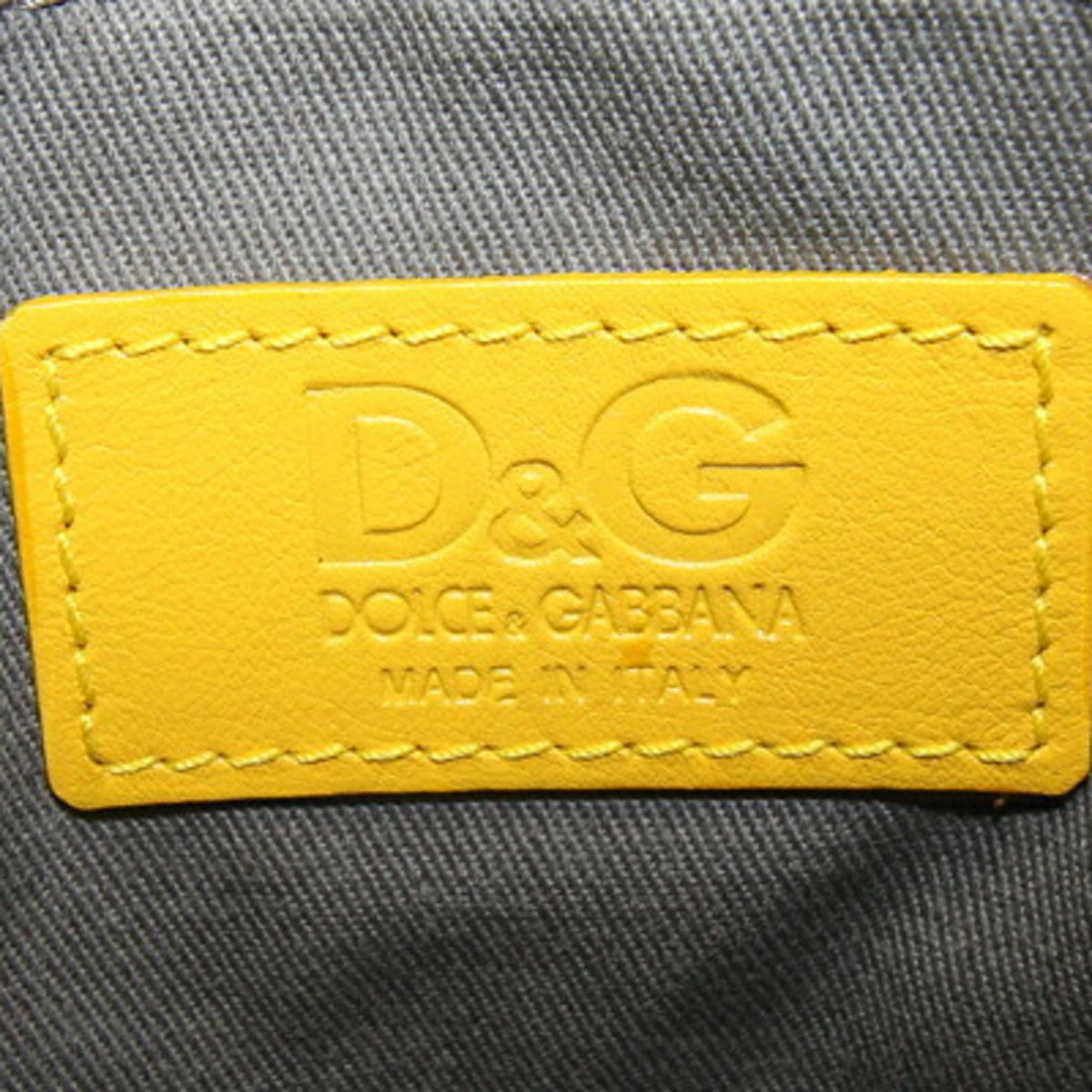 Dolce & Gabbana Blue Green Purple Leather Clutch Bag (Pre-Owned)