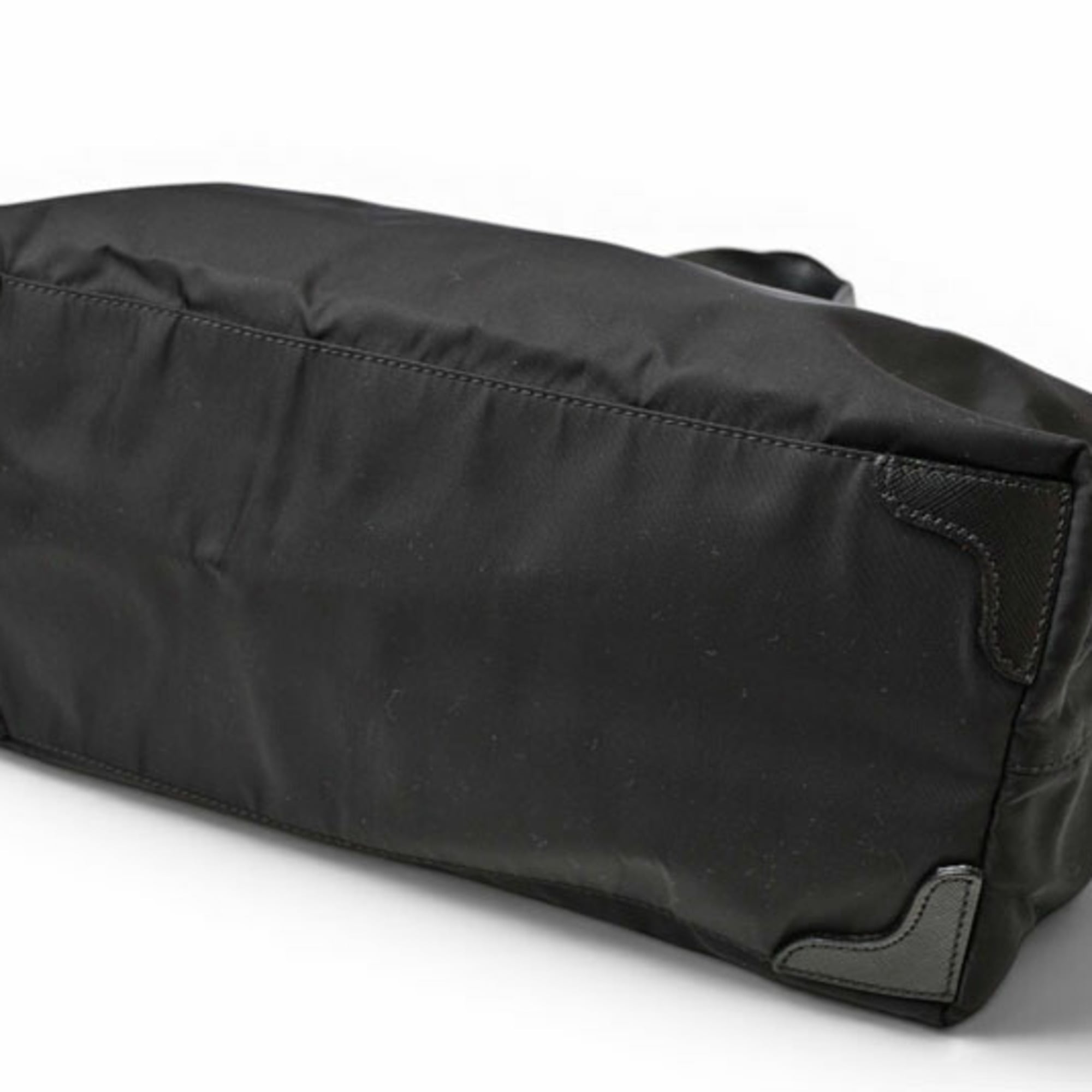 Prada Black Nero Nylon Tote Bag (Pre-Owned)