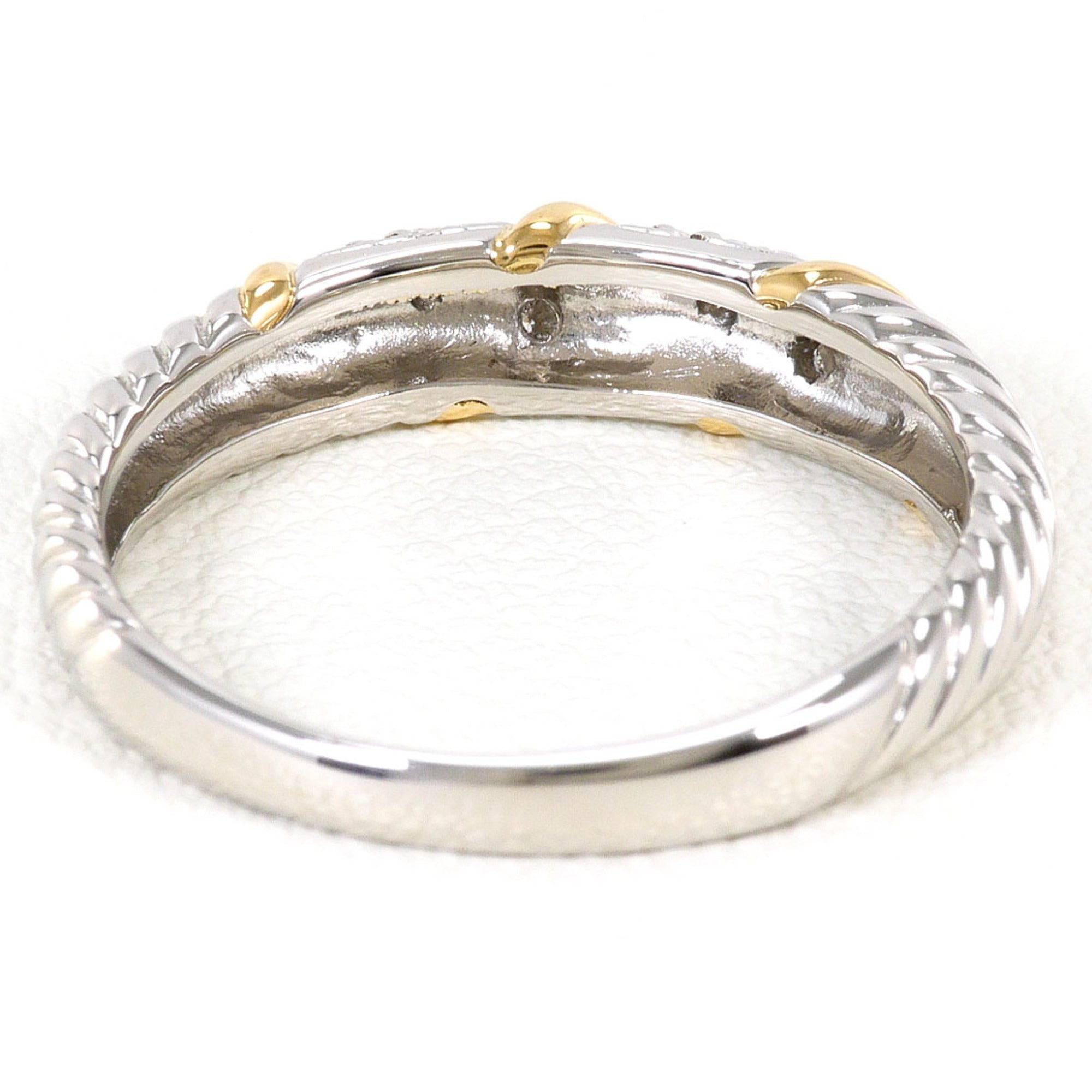 Unbranded Platinum Yellow Gold Yellow Gold (18K) Platinum 900 Band Ring (Pre-Owned)
