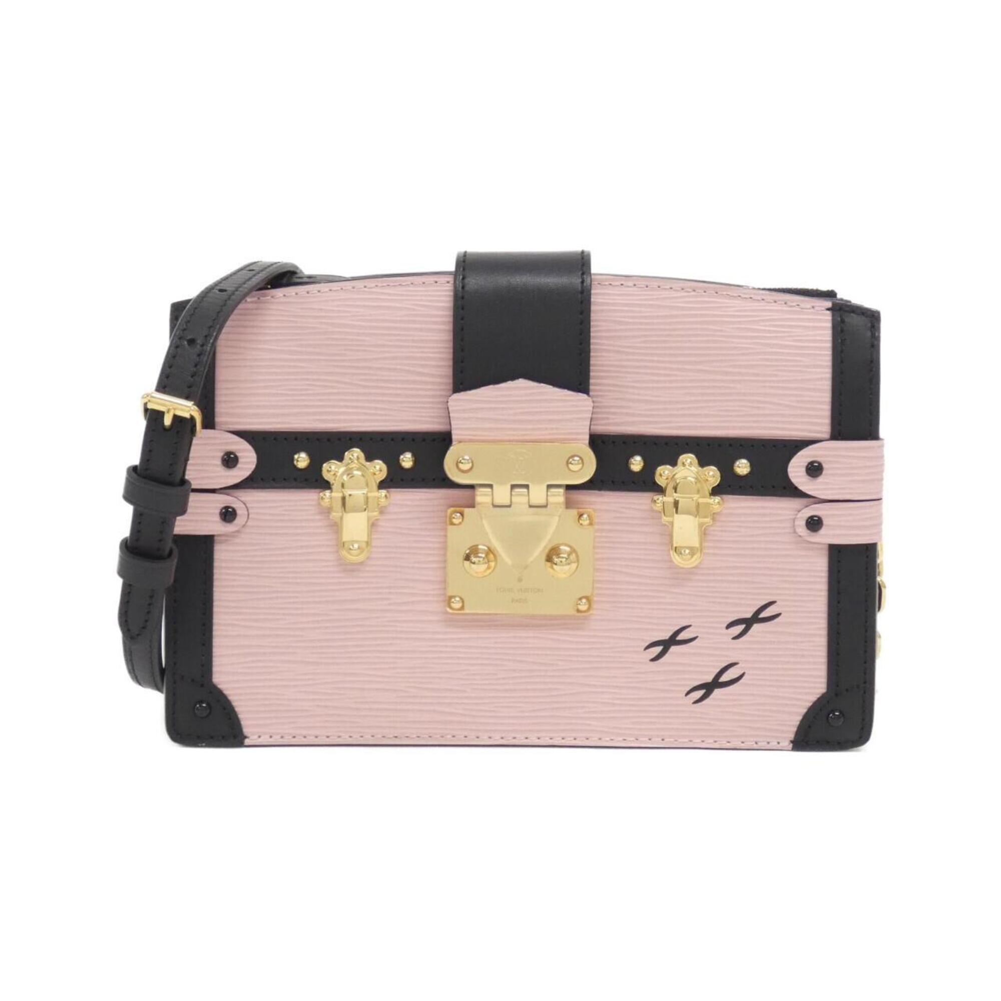 Louis Vuitton Pink Leather Shoulder Bag (Pre-Owned)