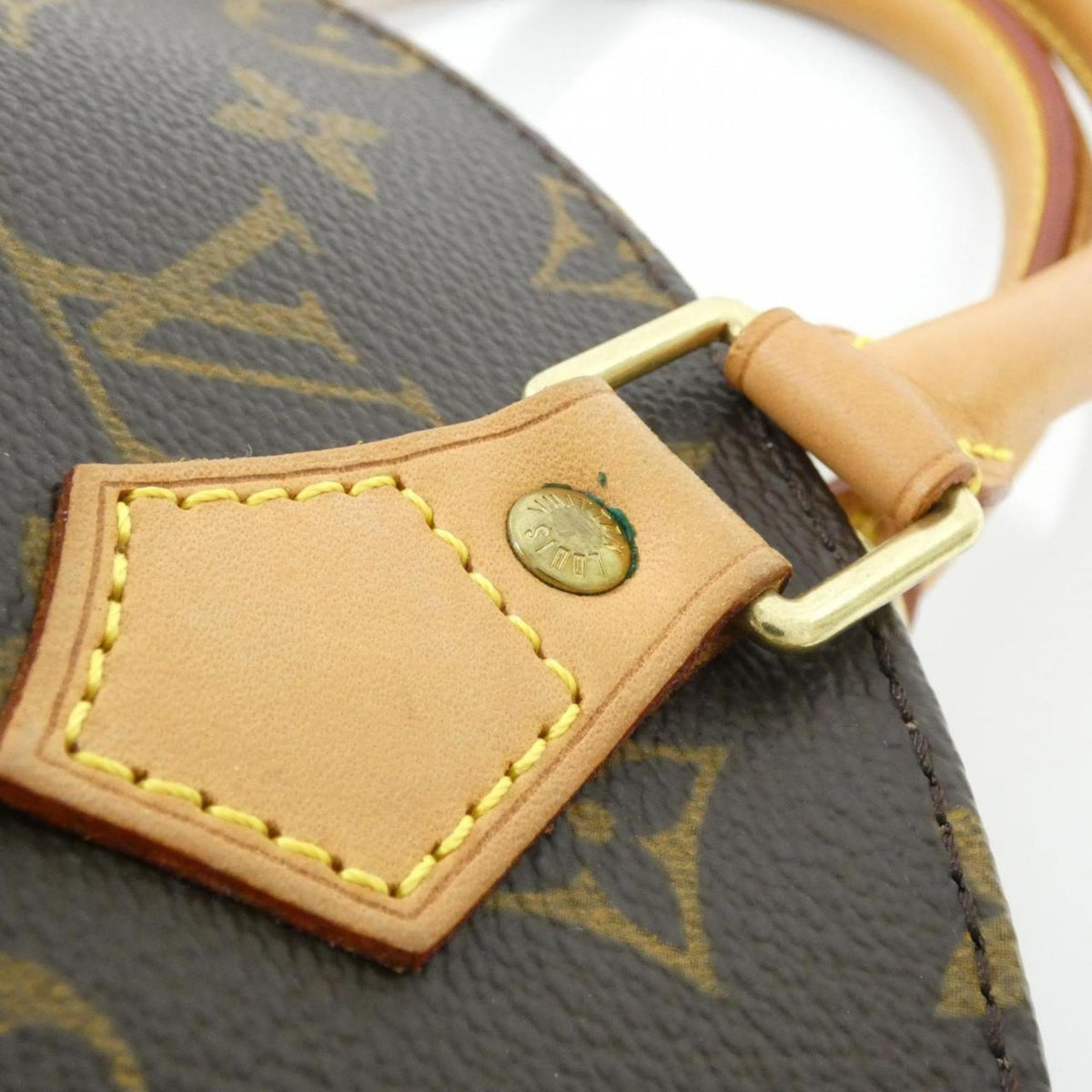 Louis Vuitton Marron Monogram Monogram Eclipse Coated Canvas Handbag (Pre-Owned)