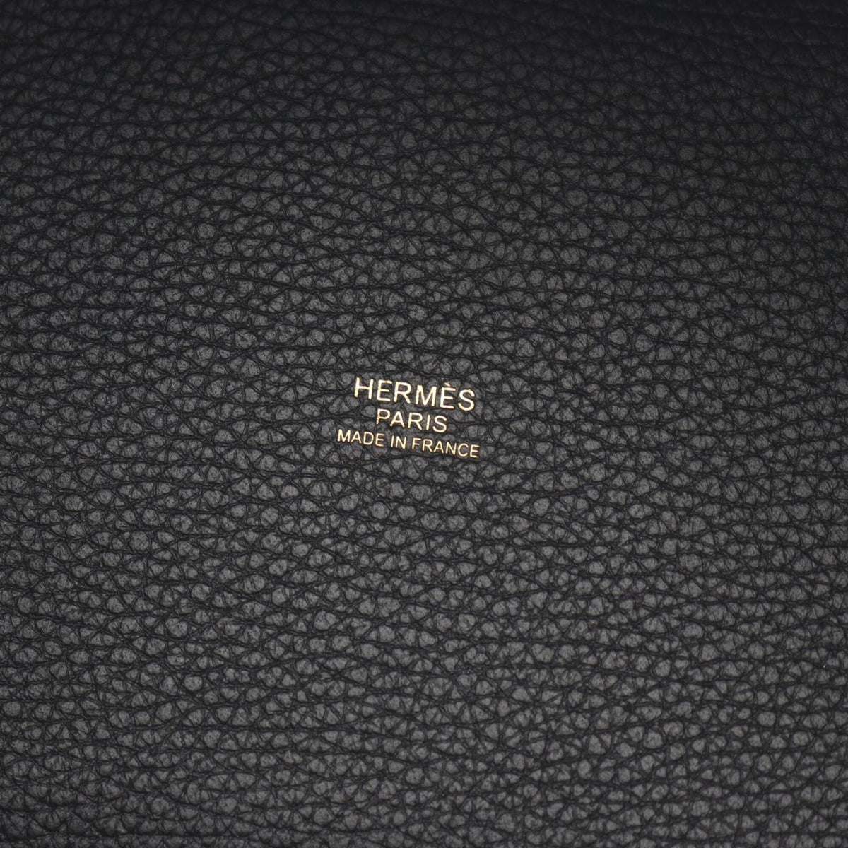 Hermes Black Taurillon Clemence Leather Leather Handbag (Pre-Owned)