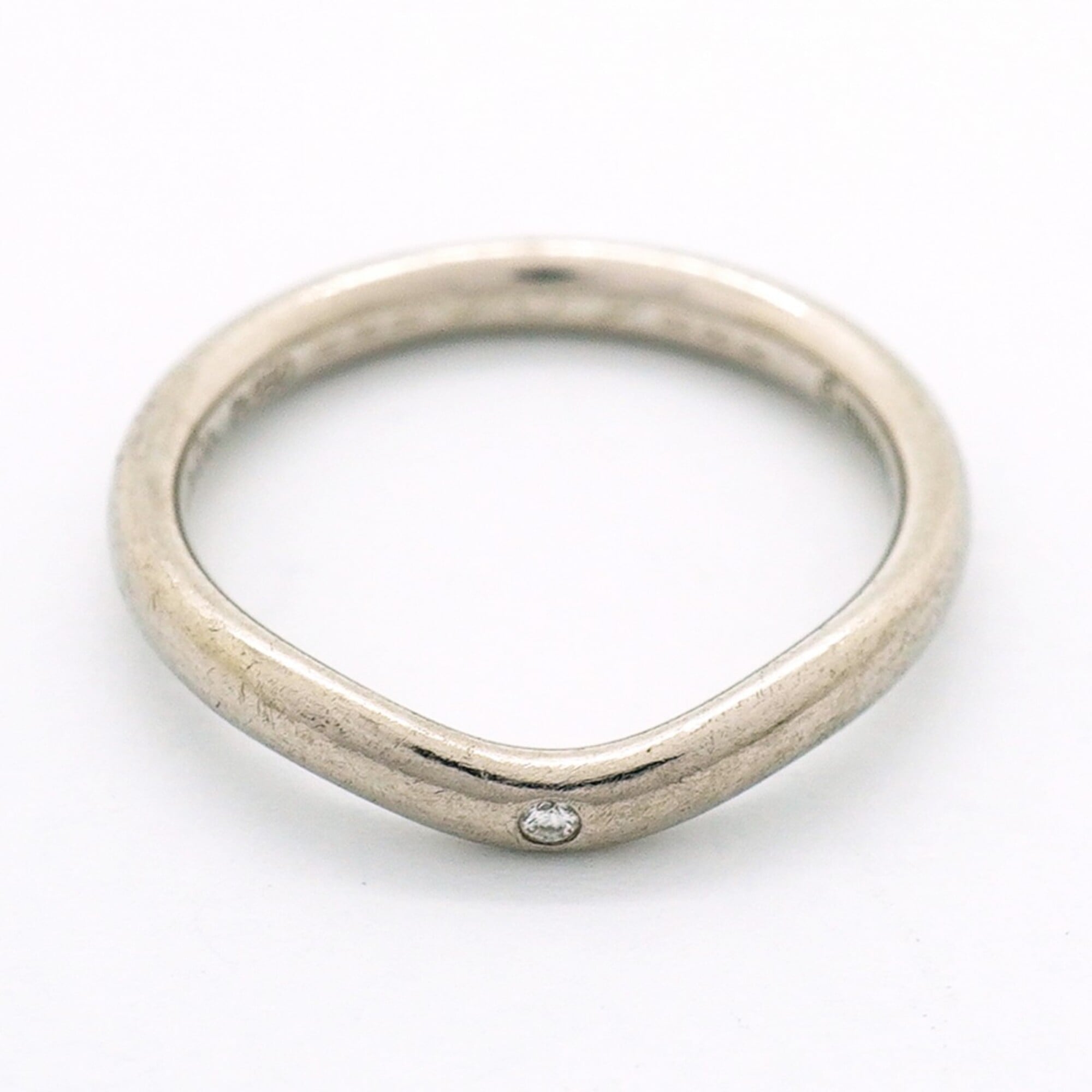 Tiffany Platinum 950 Band Ring (Pre-Owned)
