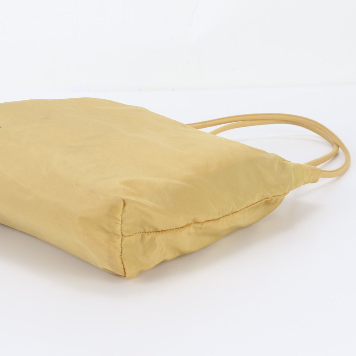Prada Yellow Handbag Shoulder Bag Tote Bag (Pre-Owned)