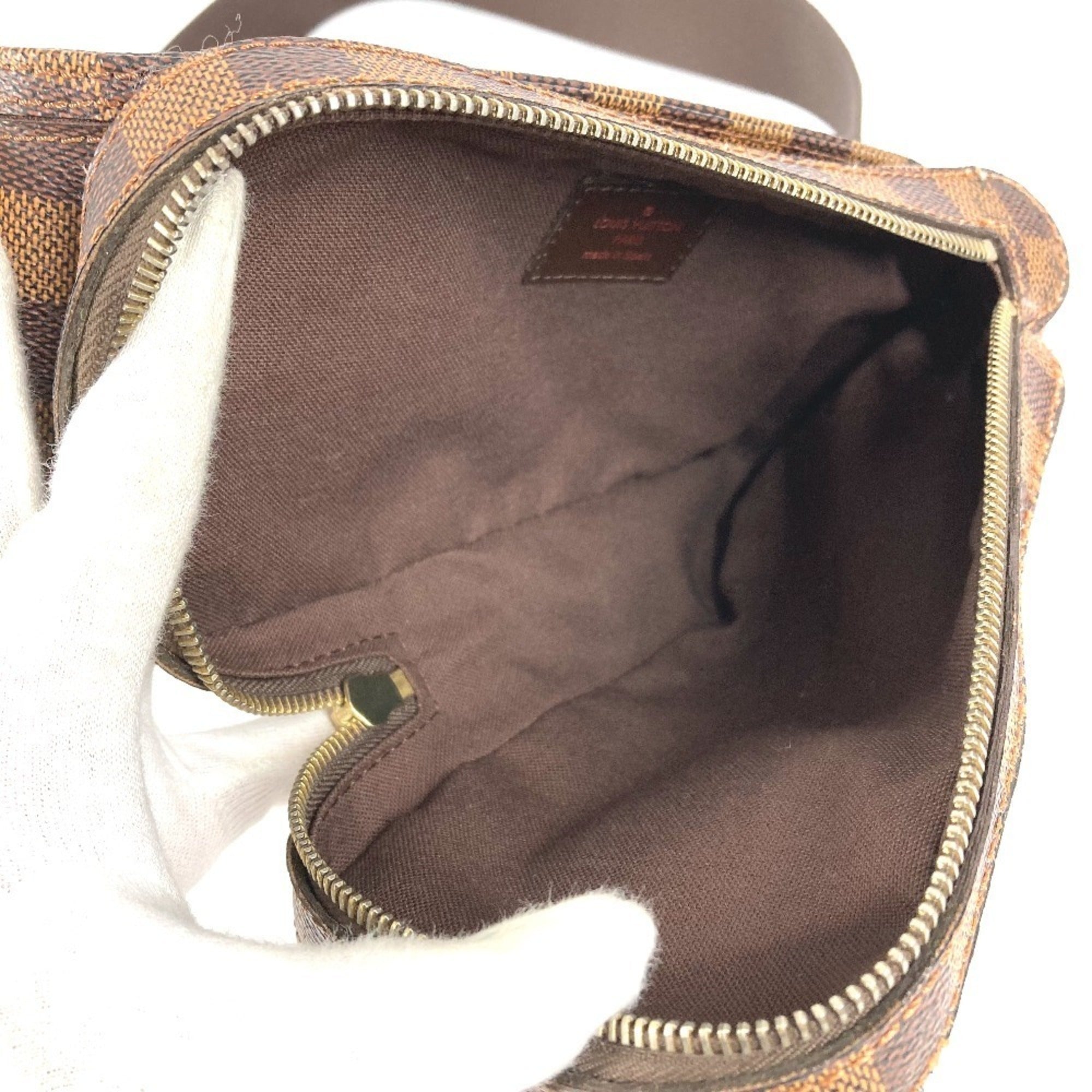 Louis Vuitton Brown Damier Canvas Ebene Damier Canvas Fanny Pack Shoulder Bag (Pre-Owned)