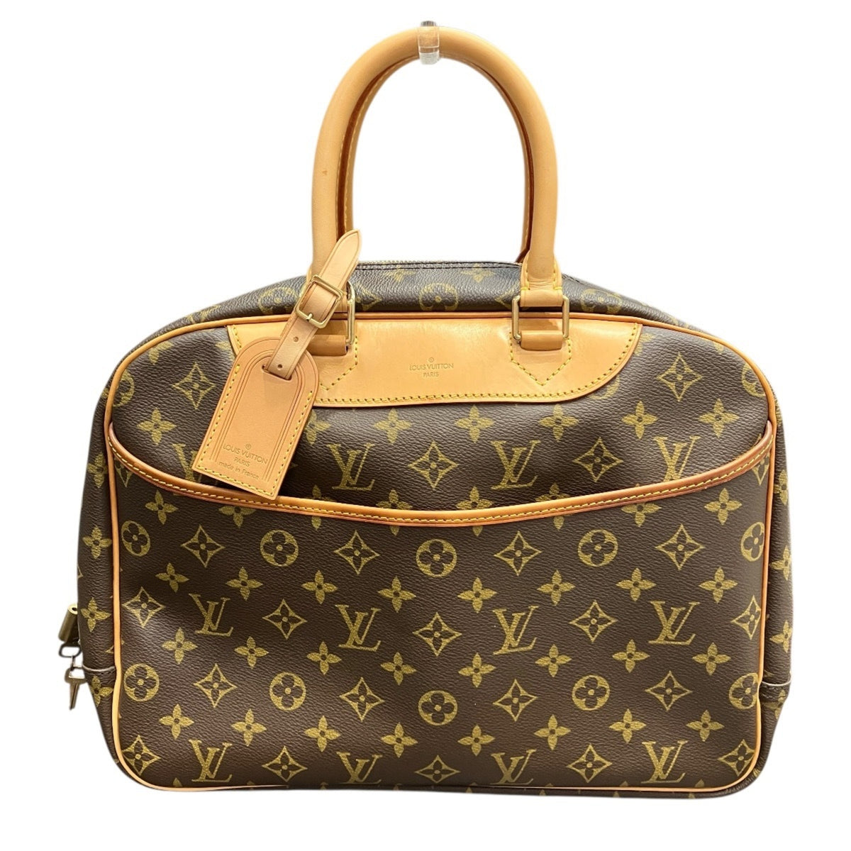 Louis Vuitton Brown Monogram Canvas Handbag (Pre-Owned)