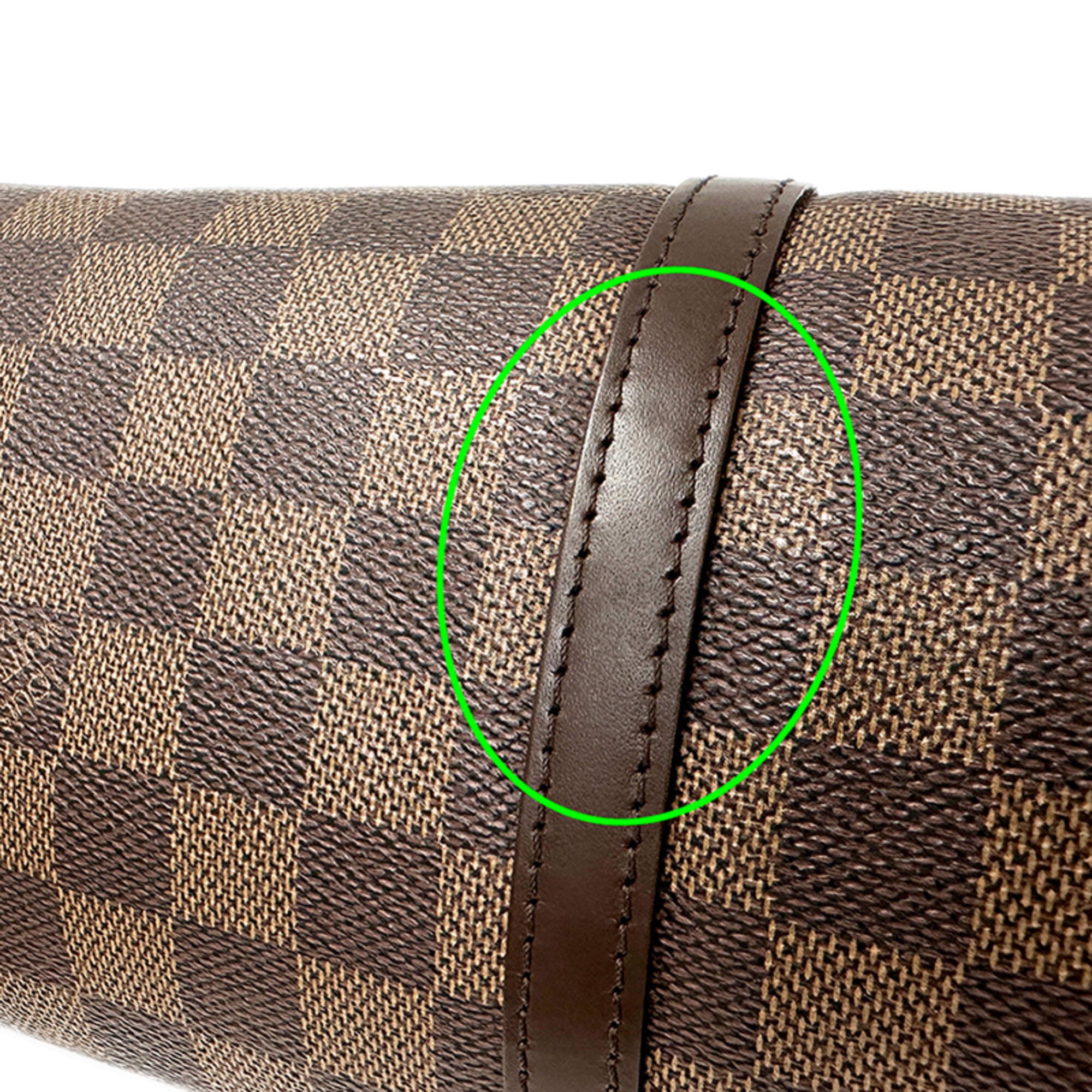 Louis Vuitton Brown Damier Canvas Galle Damier Canvas Handbag (Pre-Owned)