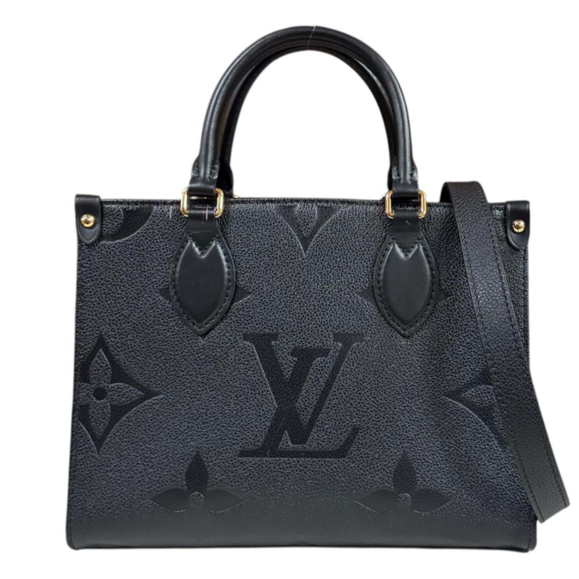 Louis Vuitton Monogram Empreinte Black Monogram Empreinte Shoulder Bag (Pre-Owned)