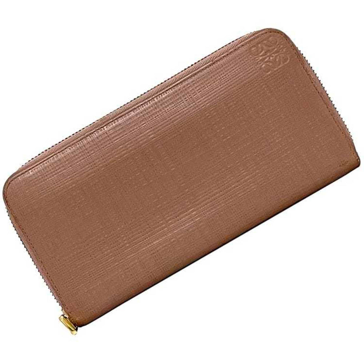 Loewe Pink Linen Long Wallet (Bi-Fold) (Pre-Owned)