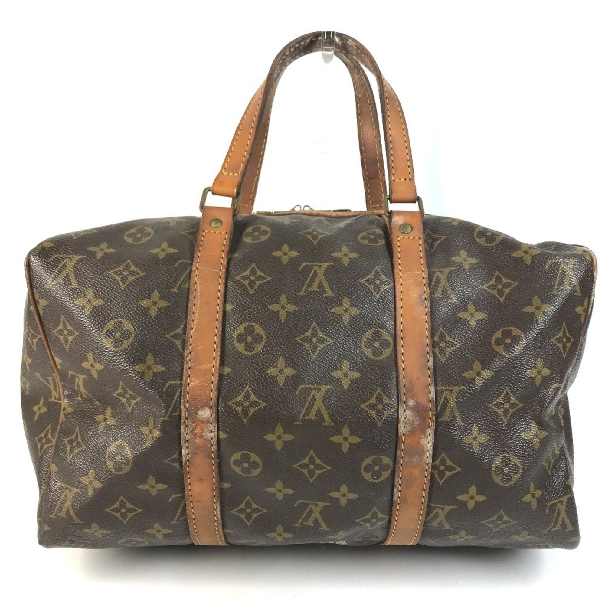 Louis Vuitton Monogram Brown Monogram Boston Bag Handbag Tote Bag (Pre-Owned)