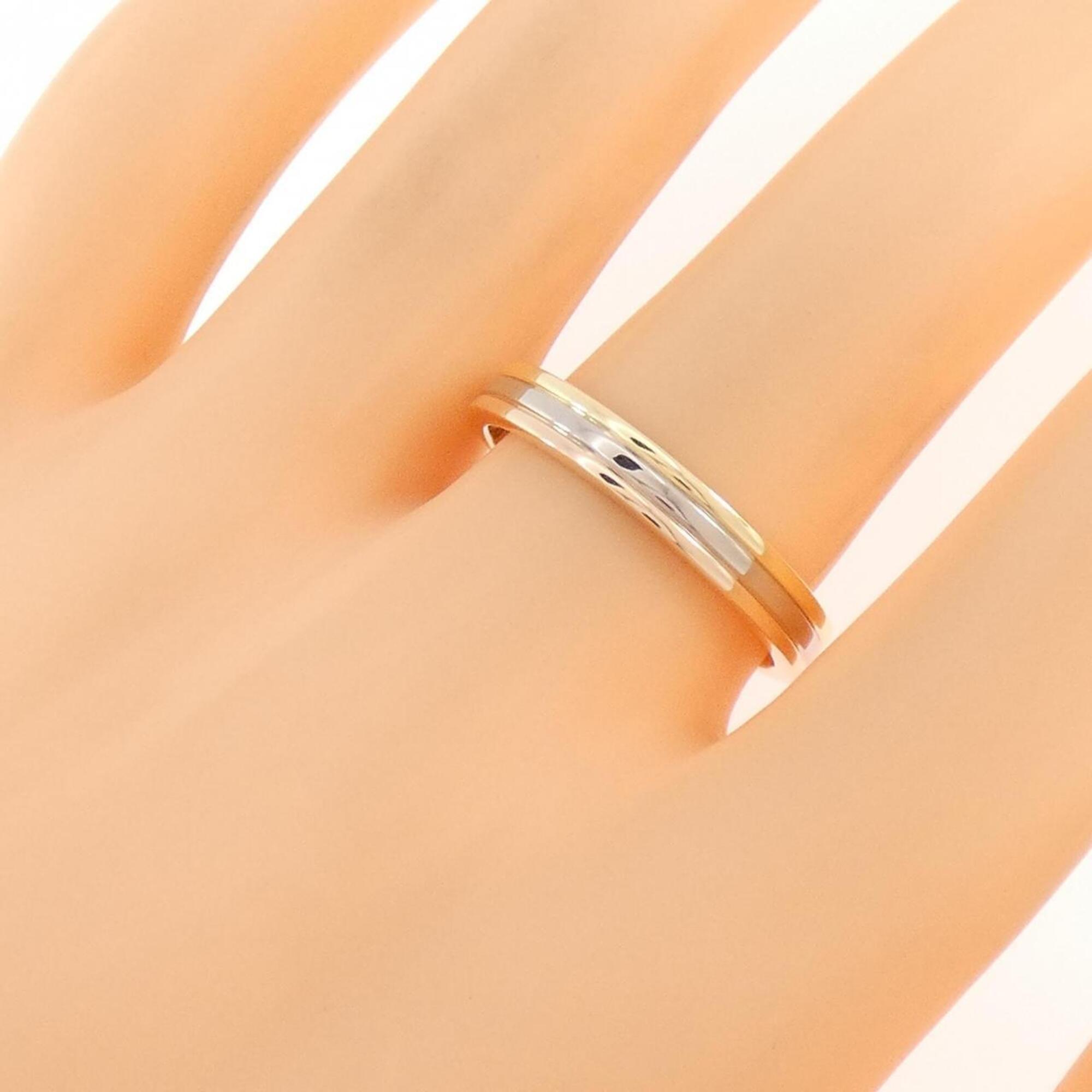 Cartier Pink Gold White Gold Yellow Gold Yellow Gold (18K) Pink Gold (18K) White Gold (18K) Band Ring (Pre-Owned)