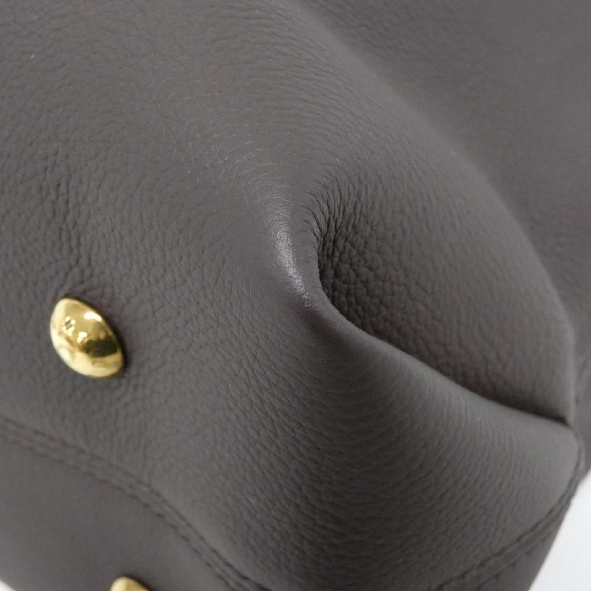 Louis Vuitton Brown Chocolat Leather Handbag (Pre-Owned)