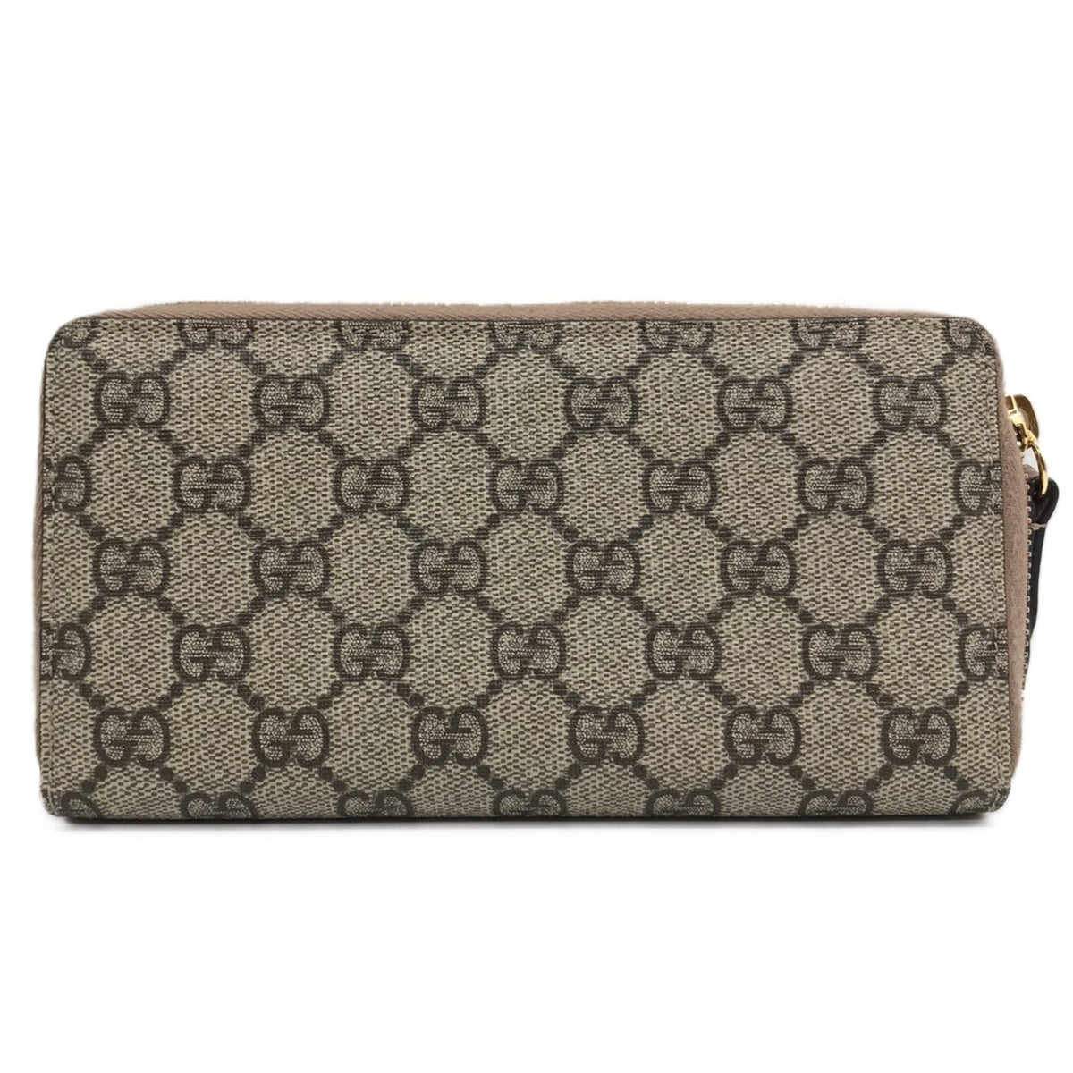 Gucci Beige Gg Supreme Long Wallet (Bi-Fold) (Pre-Owned)