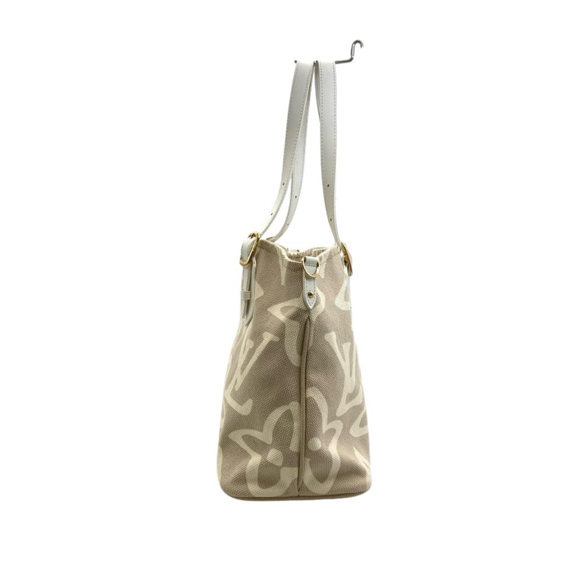 Louis Vuitton Sable Canvas Tote Bag (Pre-Owned)